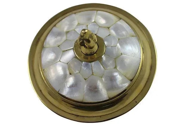 Victorian Mother of Pearl Lid Box - 2