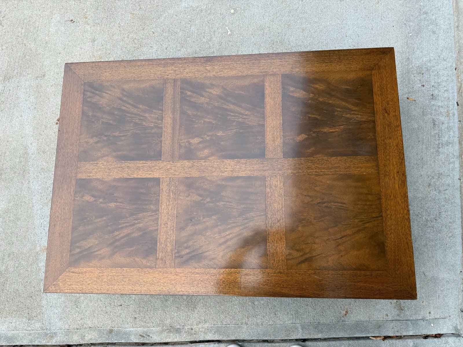1970s Henredon Walnut Asian Coffee Table - 6