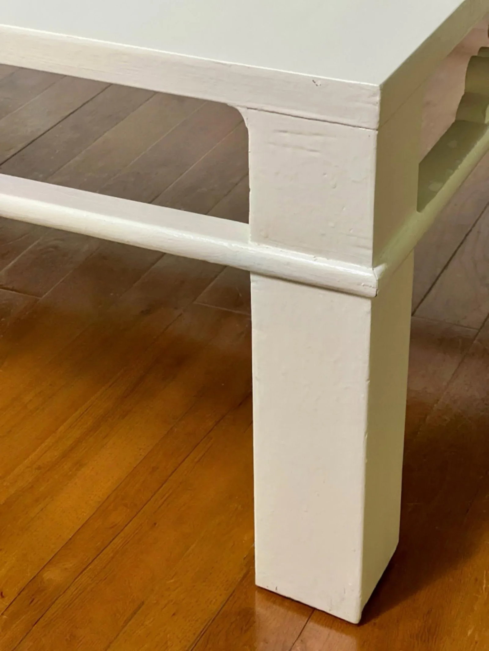Henredon Chinoiserie White Coffee Table, 1970s - 10