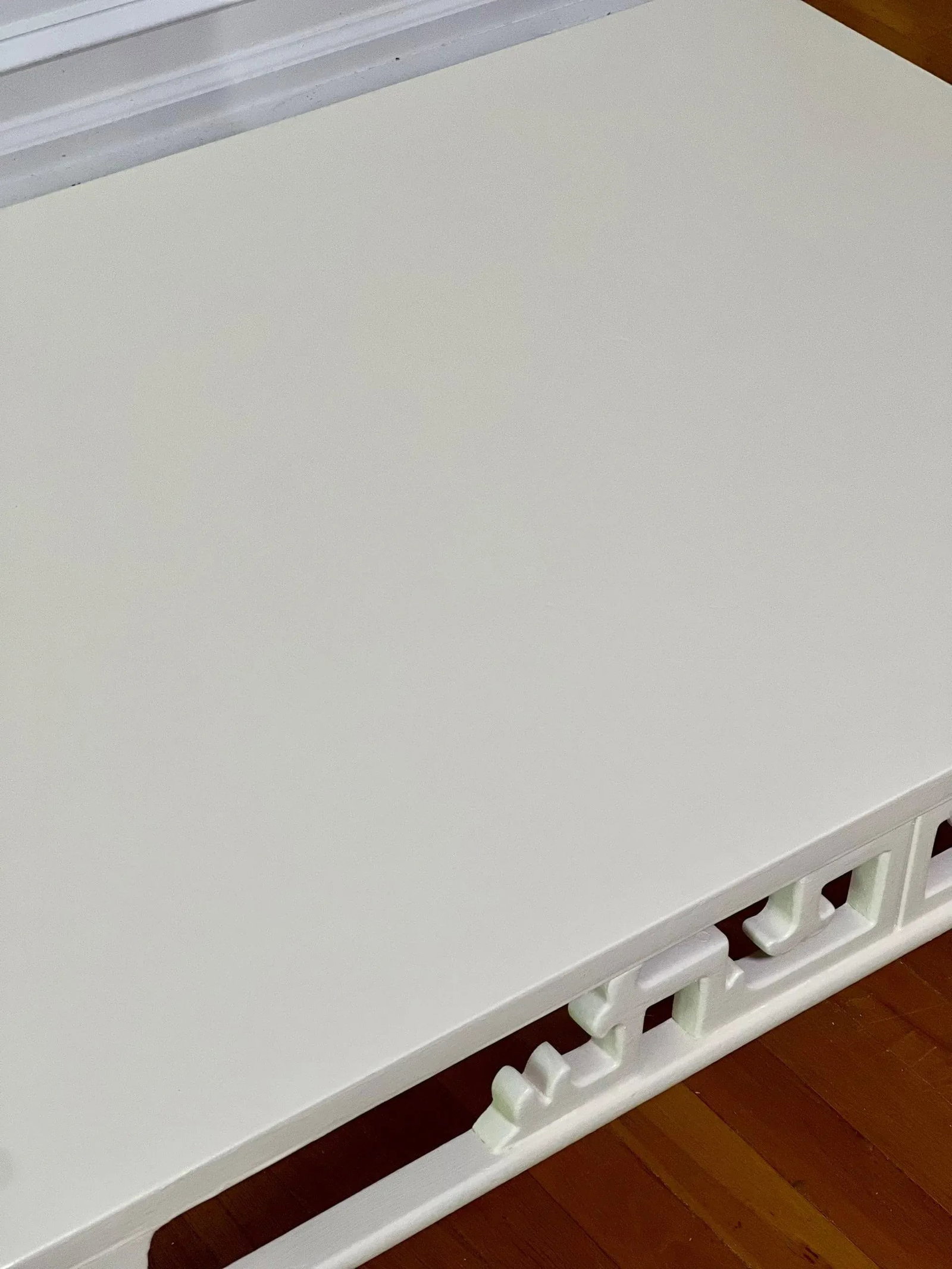 Henredon Chinoiserie White Coffee Table, 1970s - 8