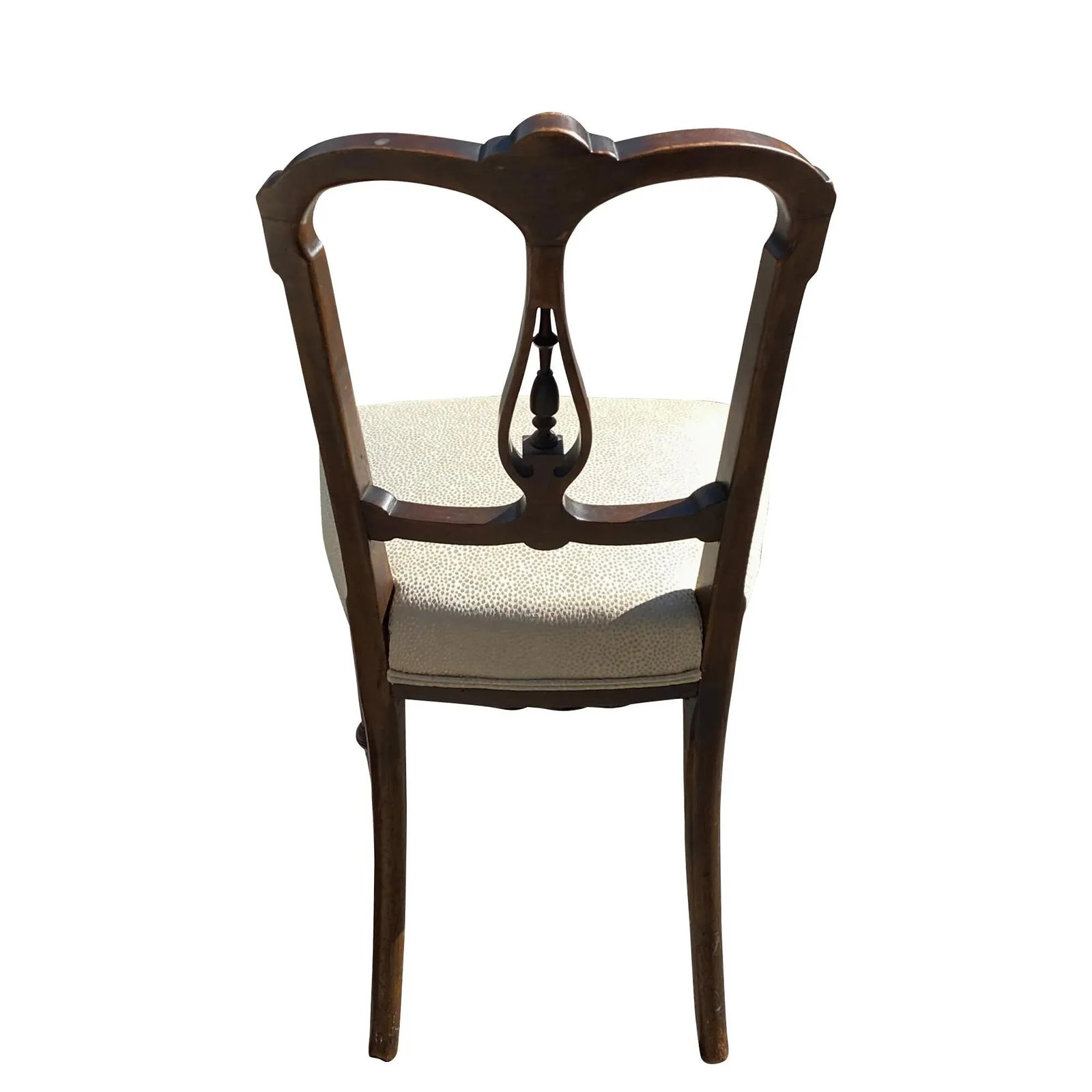 Late 19th Century American Victorian Inlaid Occasional Side Chairs - a Pair - 3