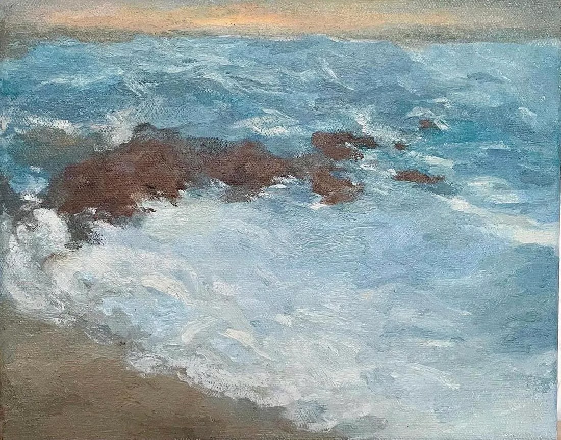 Seascape Oil Painting by Michelle Farro - 2
