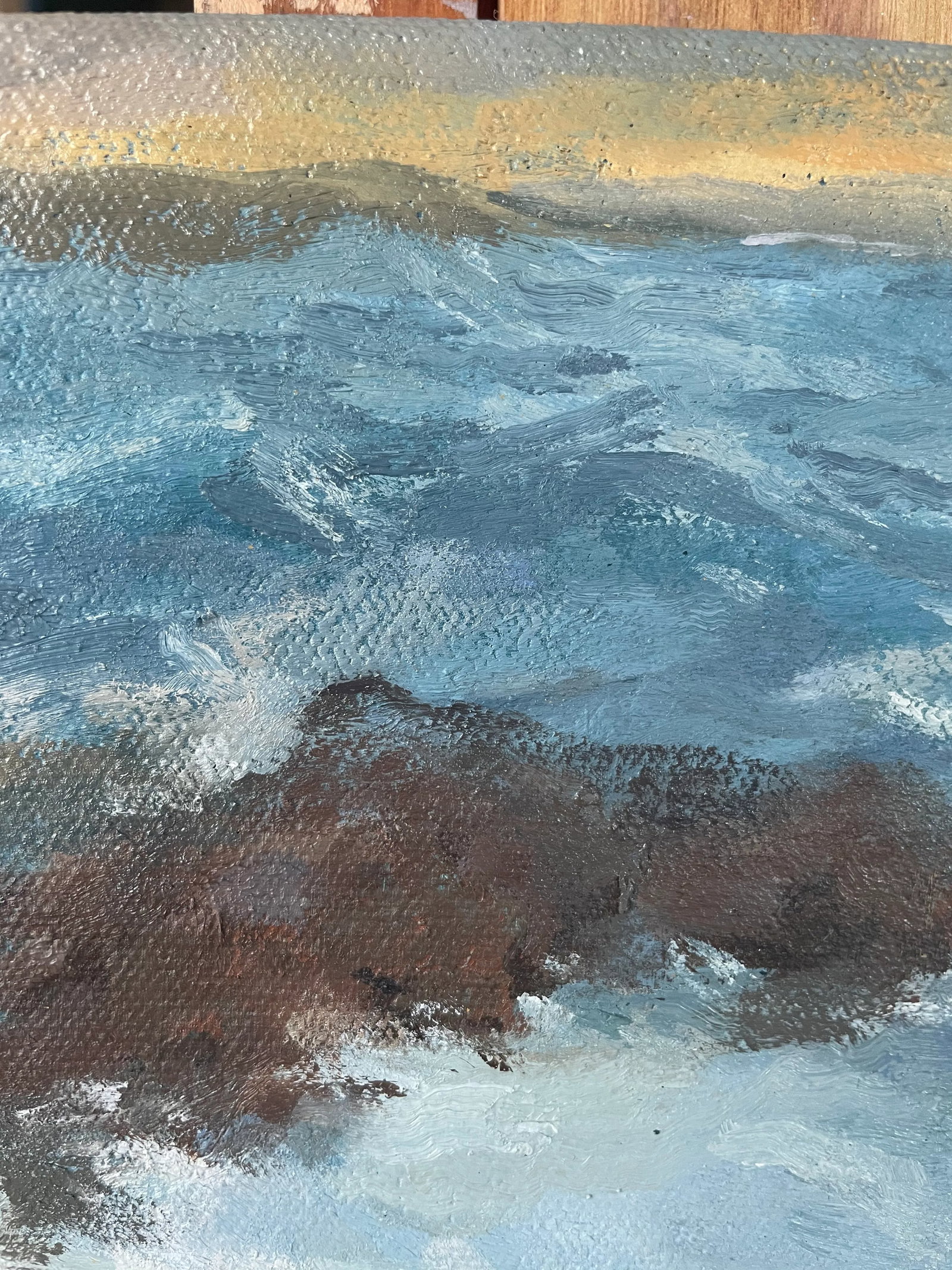 Seascape Oil Painting by Michelle Farro - 5