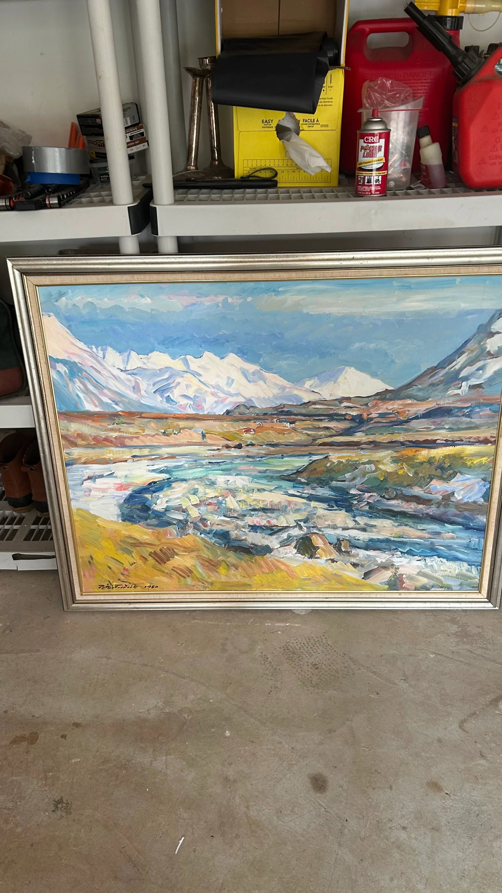 1980s Pastoral Painting of Iceland - 3