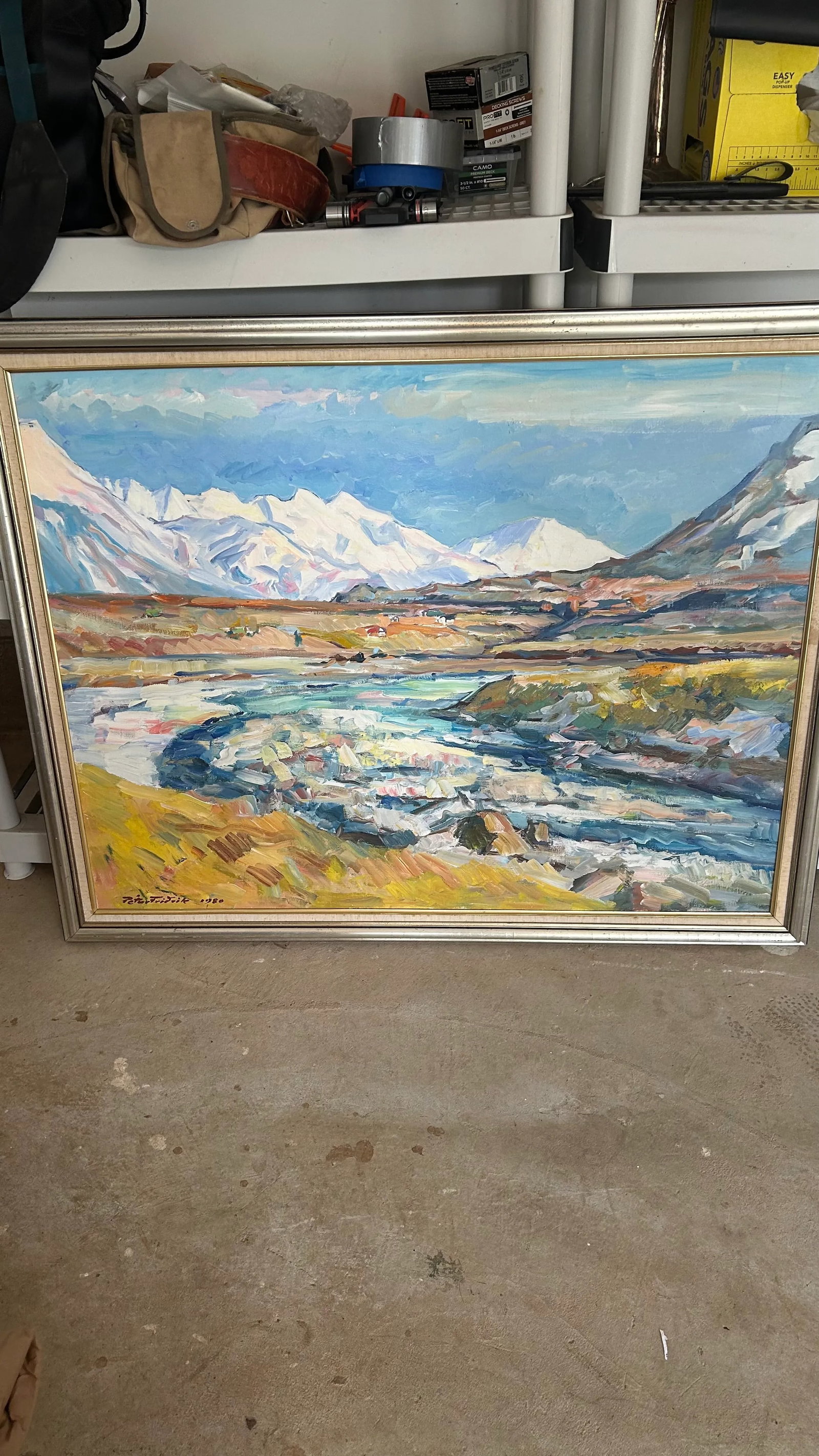 1980s Pastoral Painting of Iceland - 4