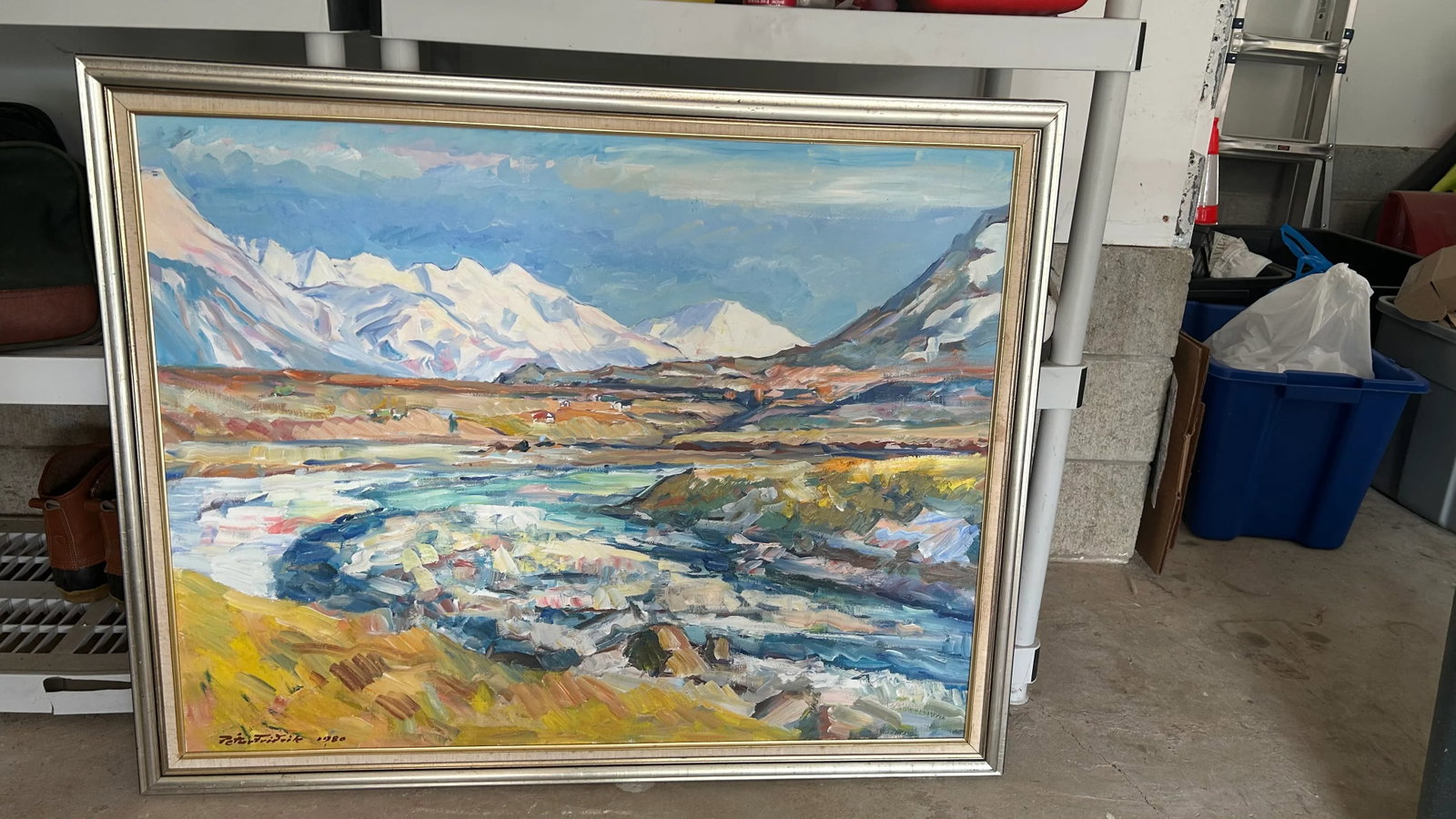 1980s Pastoral Painting of Iceland - 5
