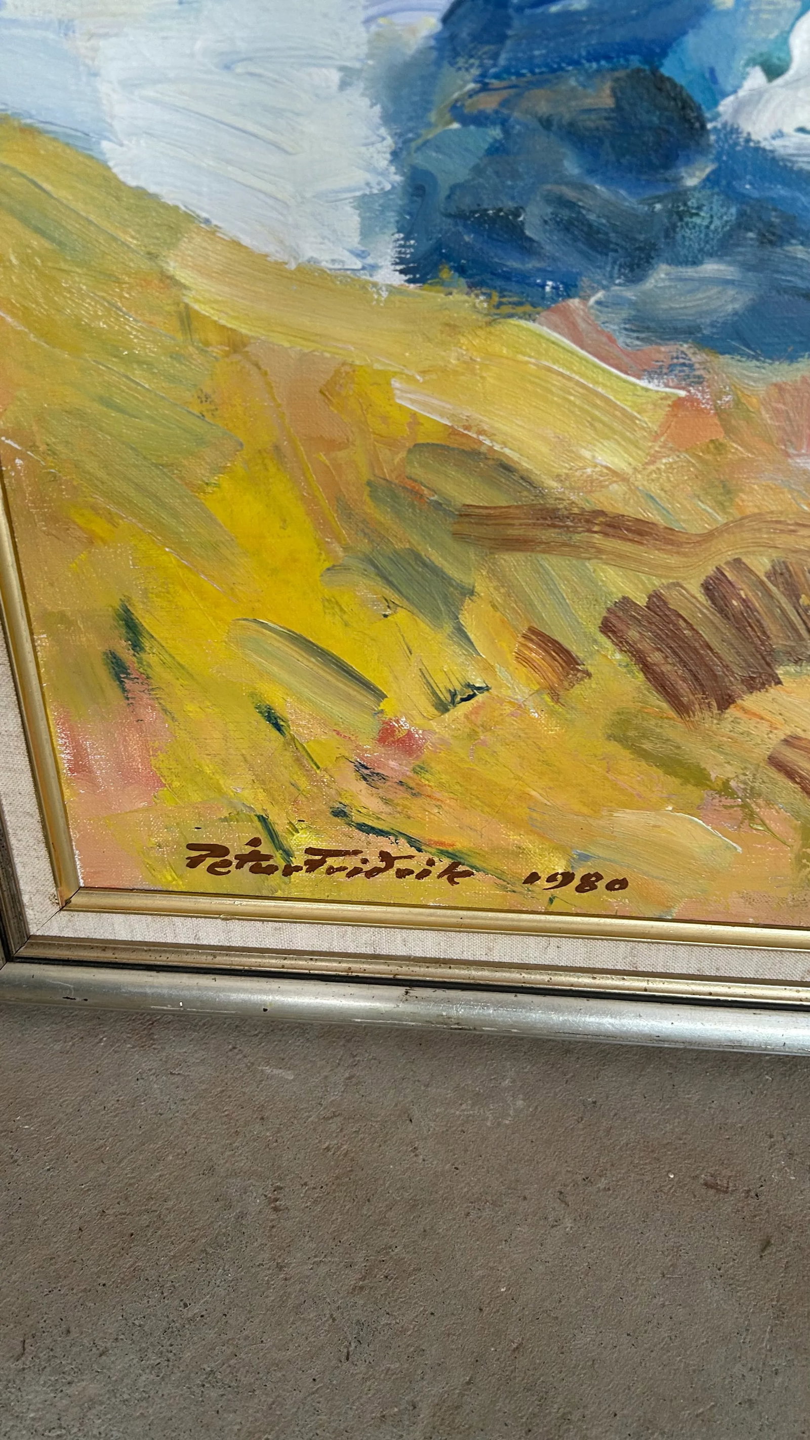 1980s Pastoral Painting of Iceland - 6