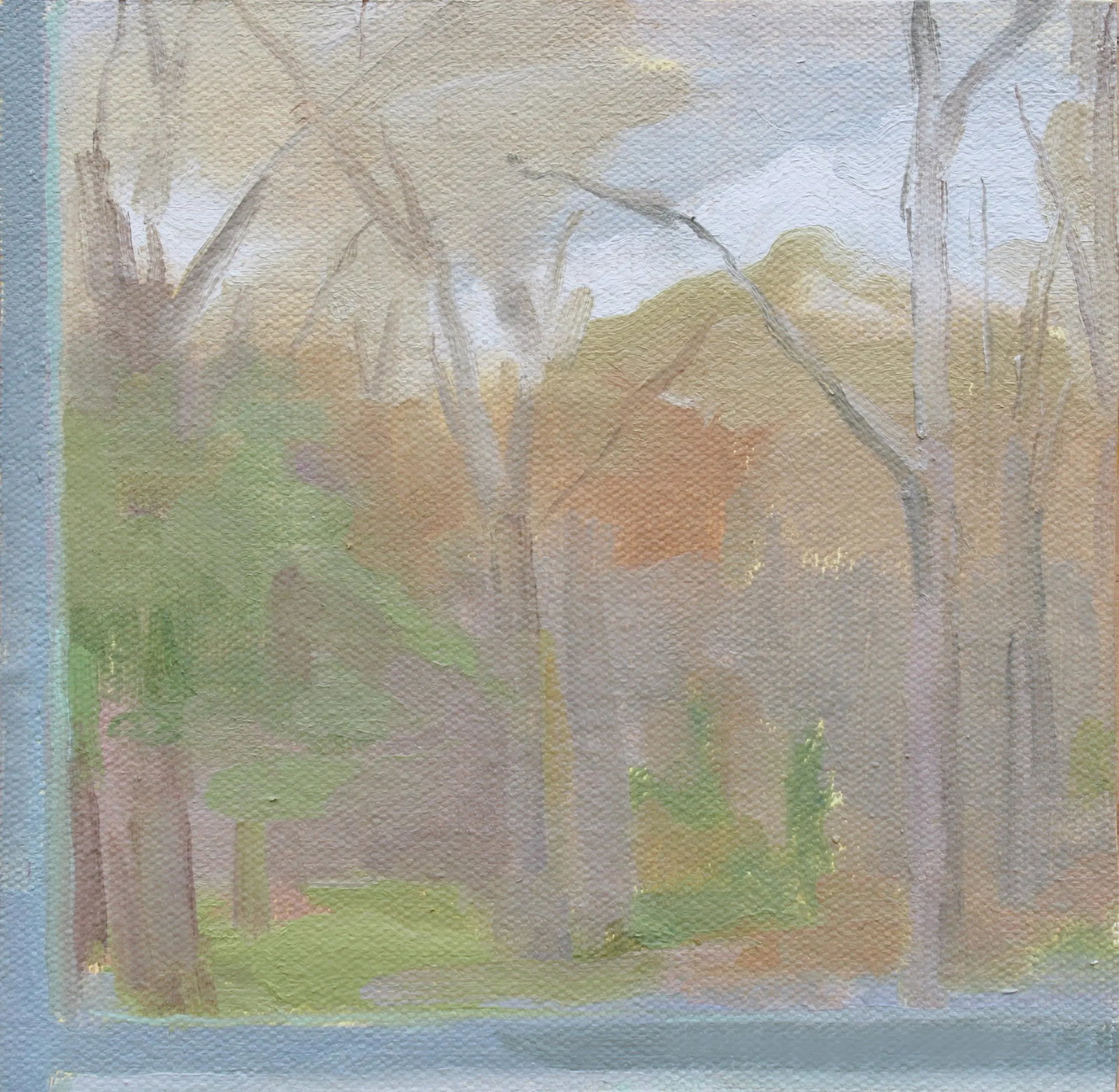Contemporary Landscape Sketch by Michelle Farro, Framed - 5