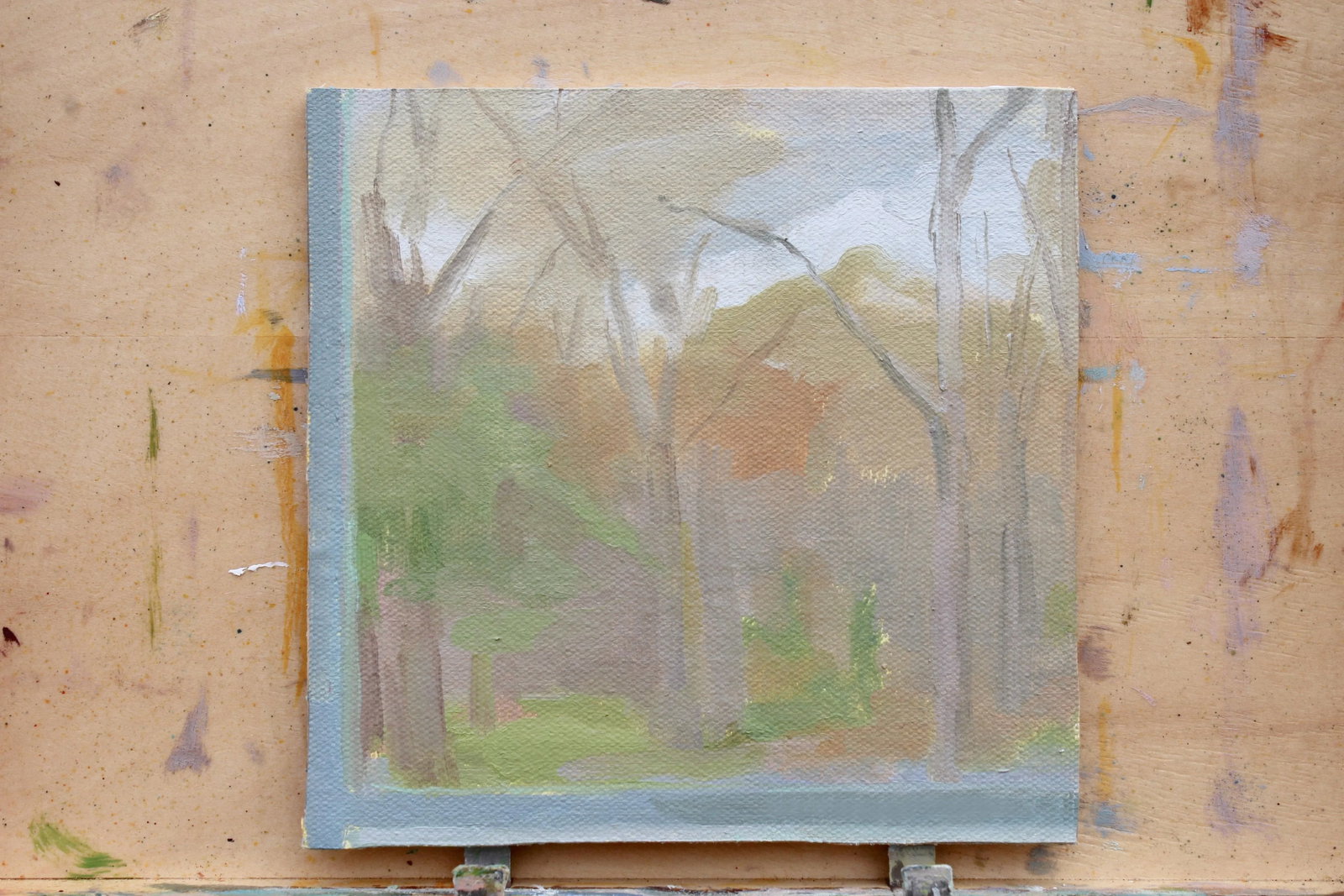 Contemporary Landscape Sketch by Michelle Farro, Framed - 6