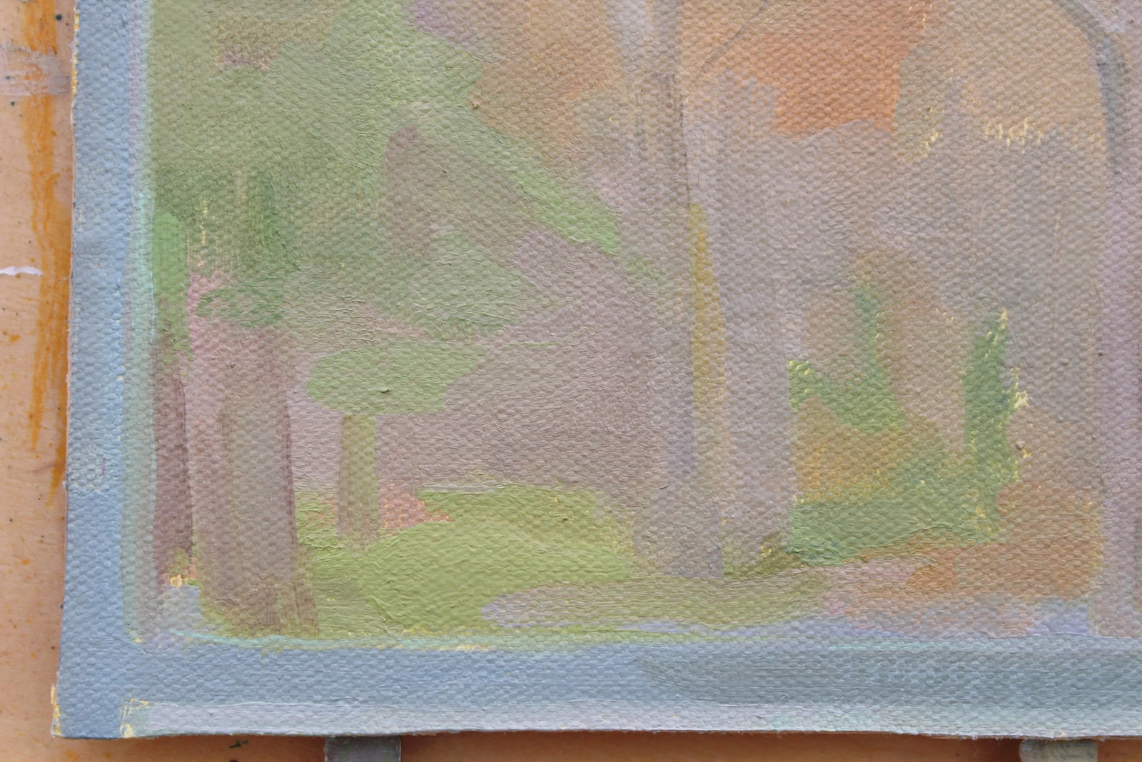 Contemporary Landscape Sketch by Michelle Farro, Framed - 7