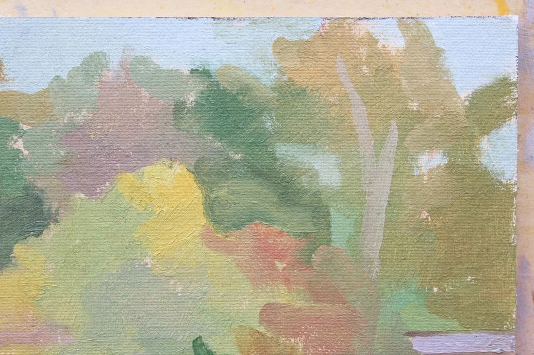 Northeast Fall Framed Oil Painting by Michelle Farro - 6