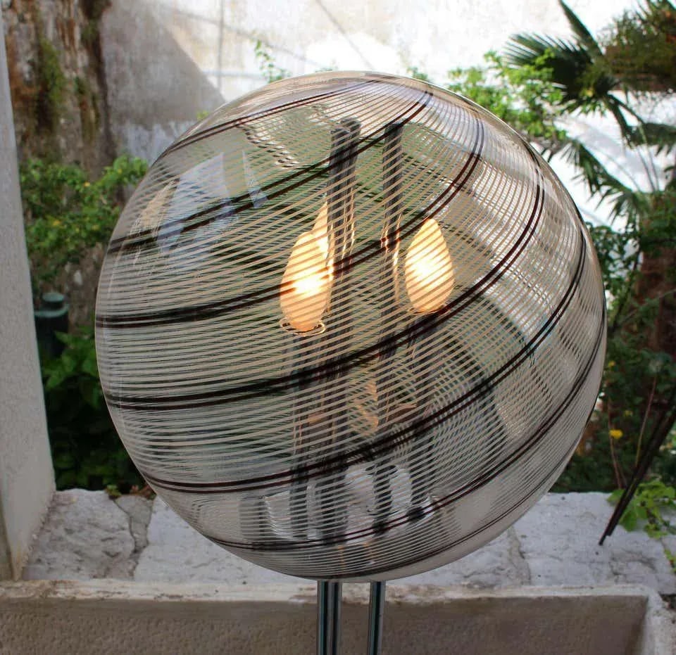 Floor Lamp Massimo and Lella Vignelli in the style of Venini, circa 1970 - 6