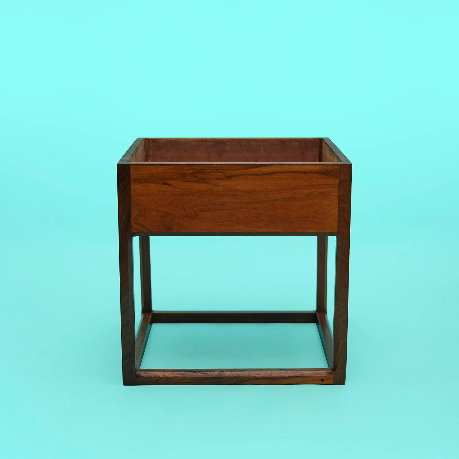 1960s Asked Kjersgaard Danish Rosewood Mid-Century Modernist Planter - 2