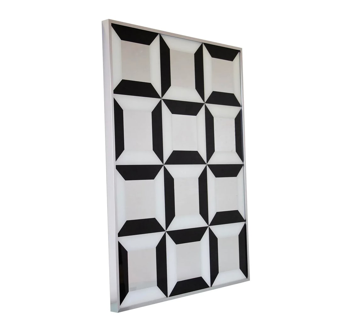 Op Art Mirror by Turner Mfg After Verner Panton - 2