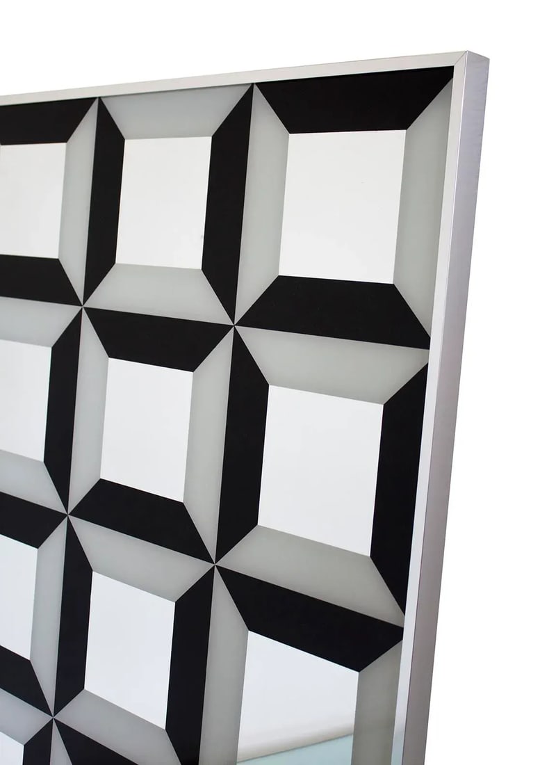 Op Art Mirror by Turner Mfg After Verner Panton - 5