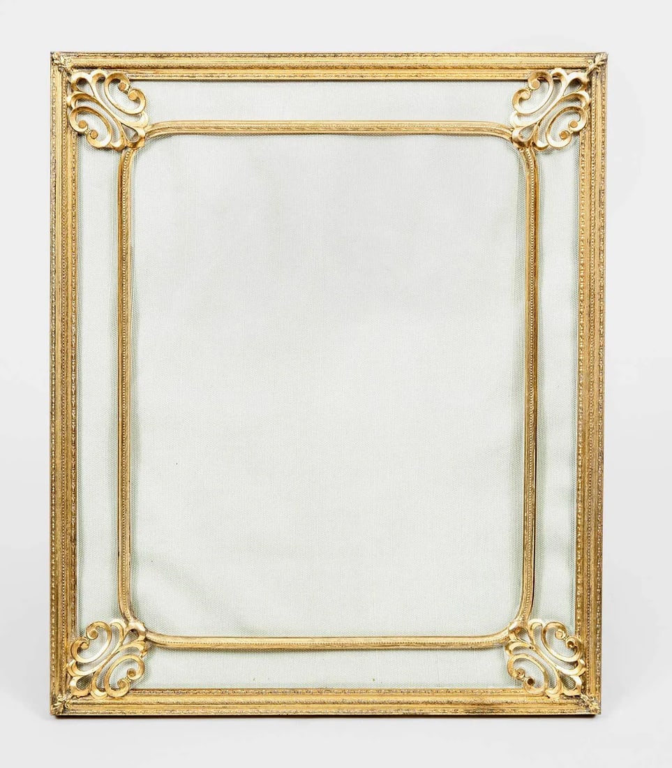 French Gilt Bronze Picture Frame - 5