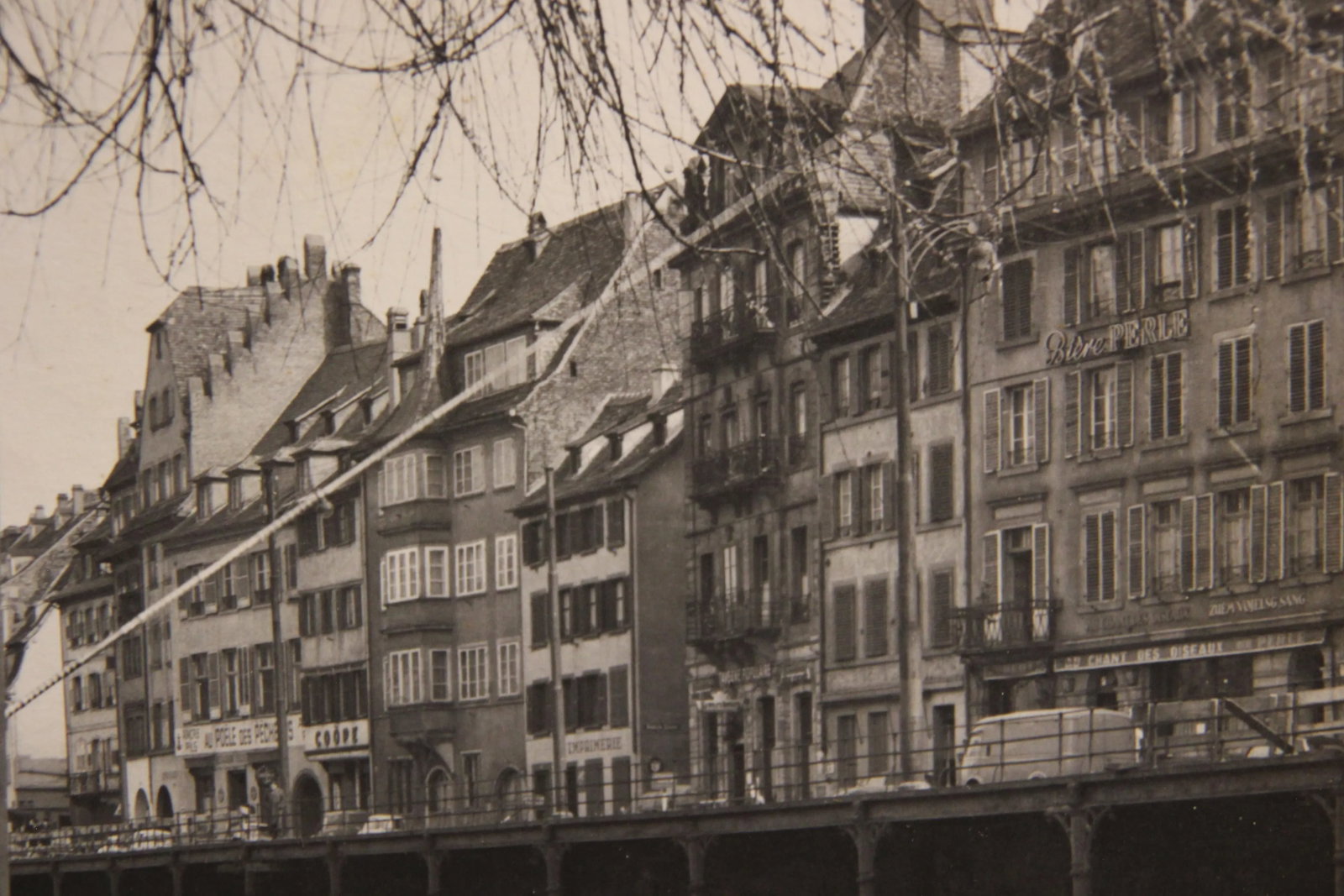 European Canal Fisherman Early Black and White Photograph - 2