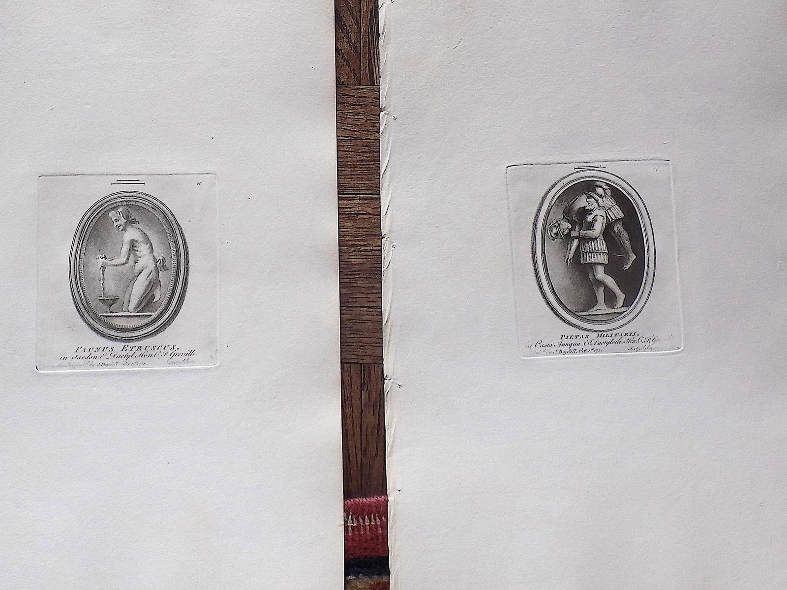 Authentic Antique 18th C. Mythical Figure Quarto Size Copperplate Engravings - Set of 12 - 7