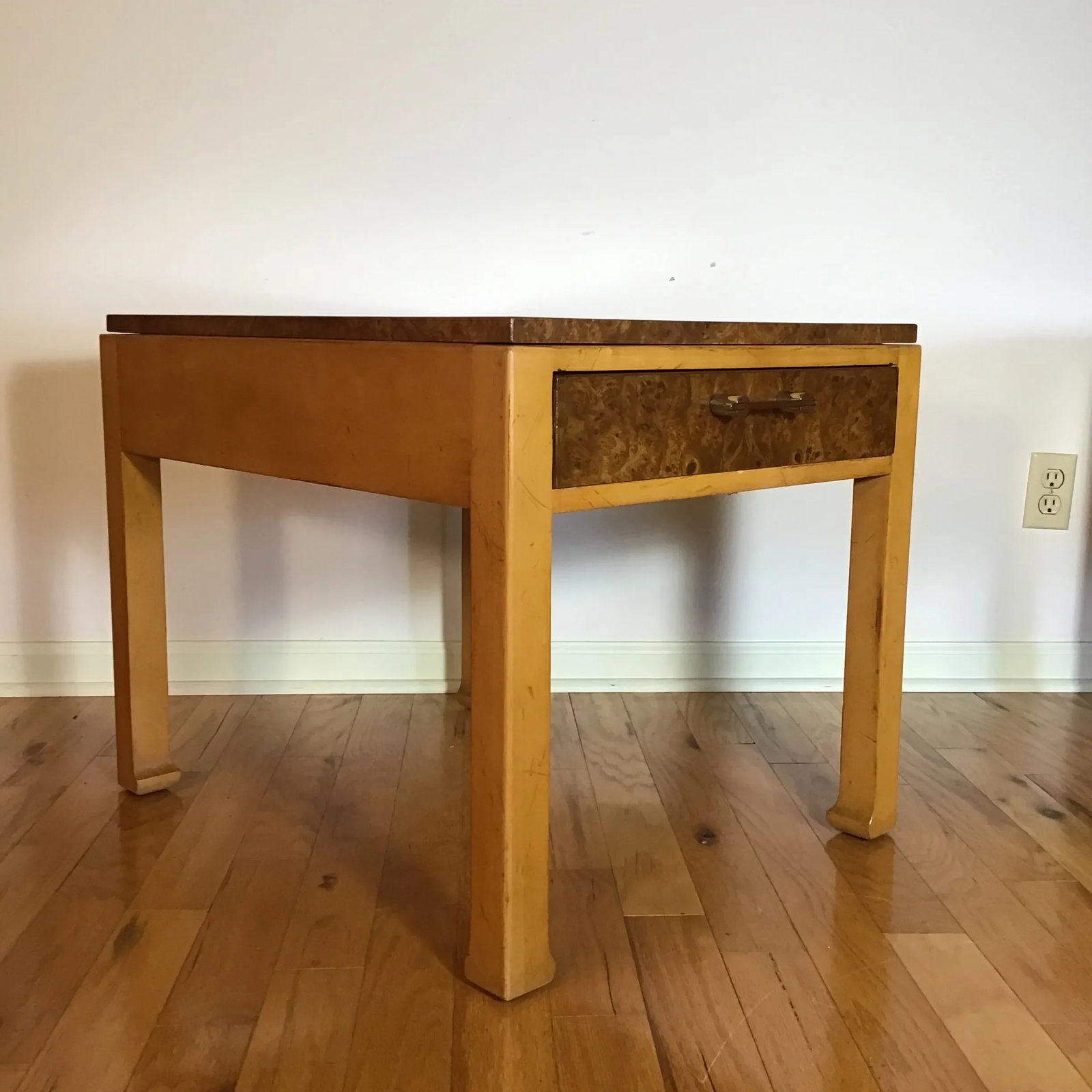Vintage Mid Century Modern Baker Side Tables - a Pair - 7