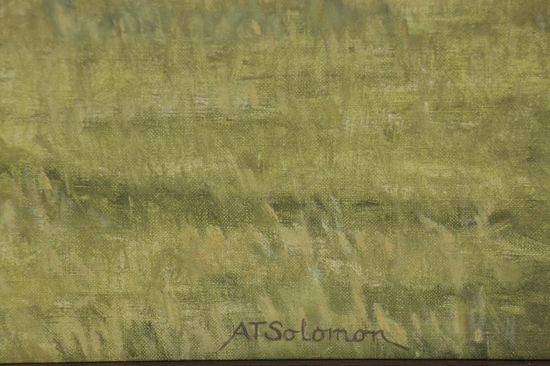 Vintage Impressionist Oil/Canvas - Equestrian Scene - Signed - 5