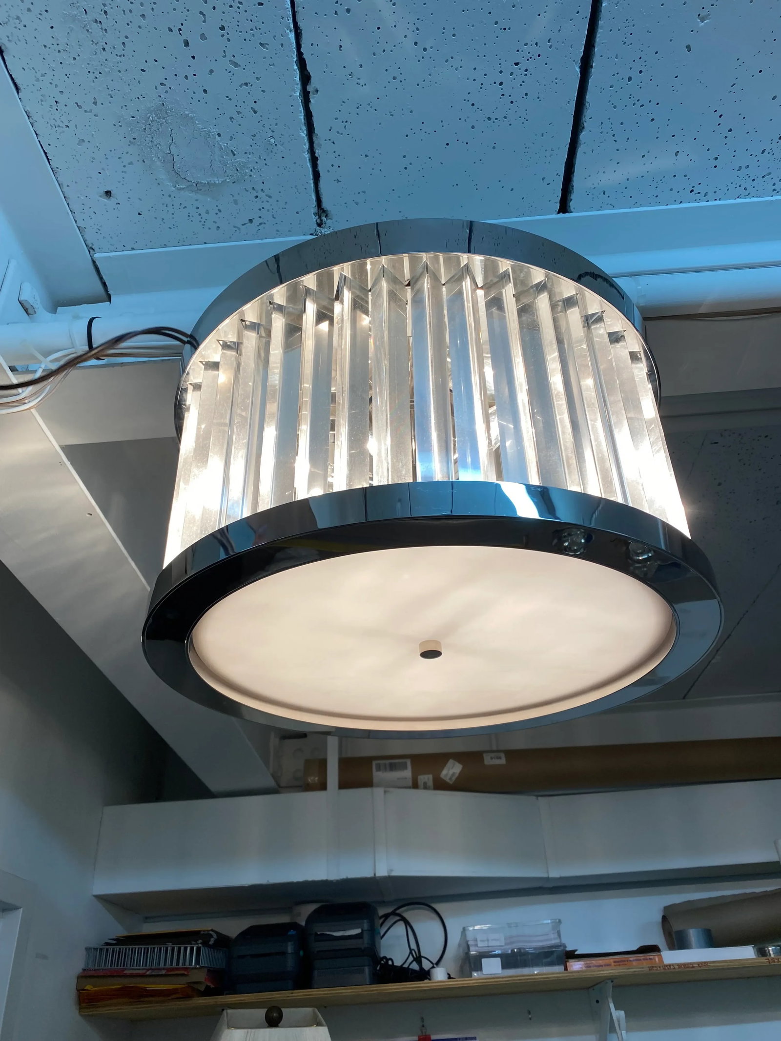 Alger Triton International Flush Mount Prism Fixture - 11