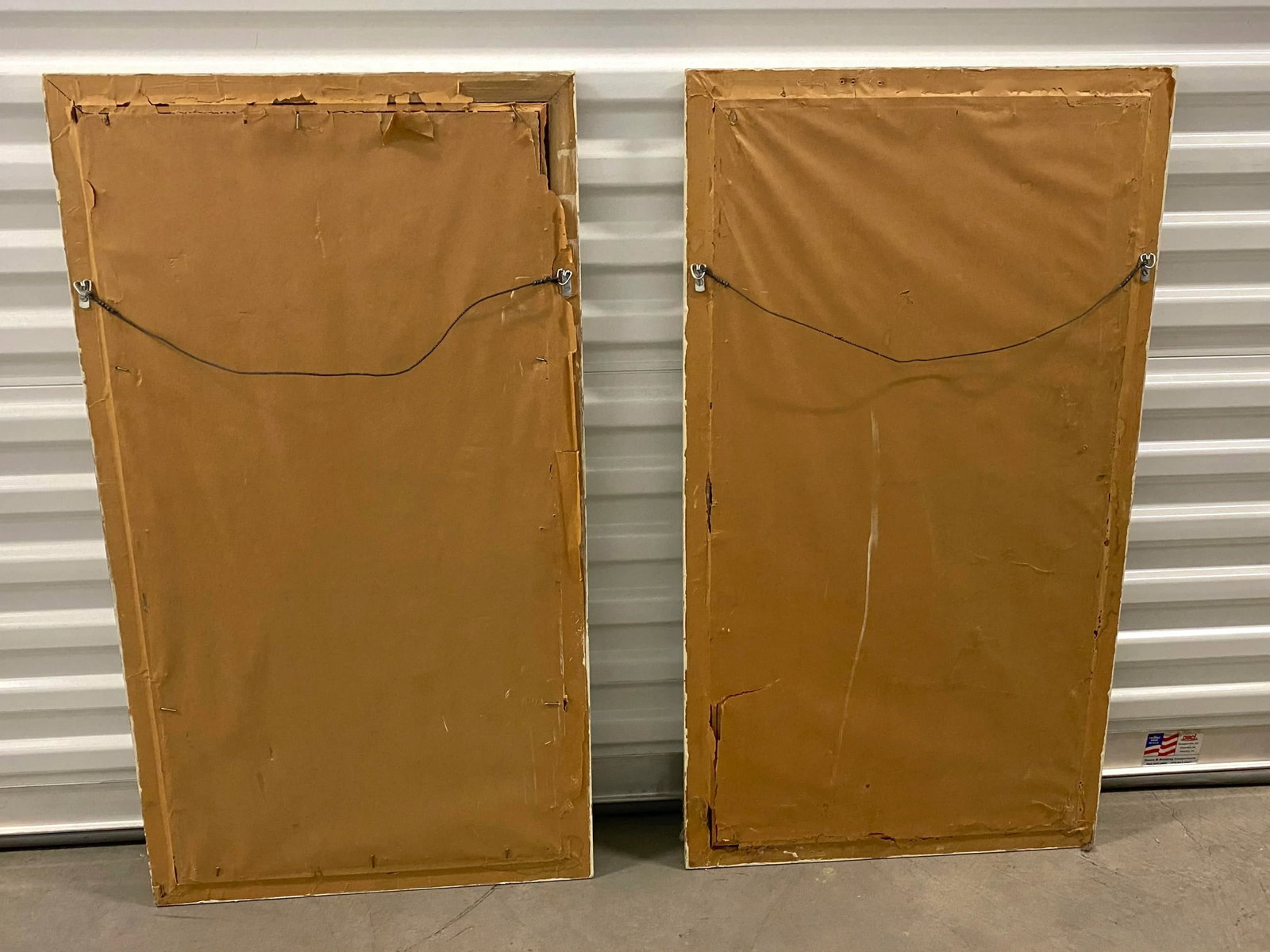 Antique White Carved Wood Wall Mirrors - a Pair - 5