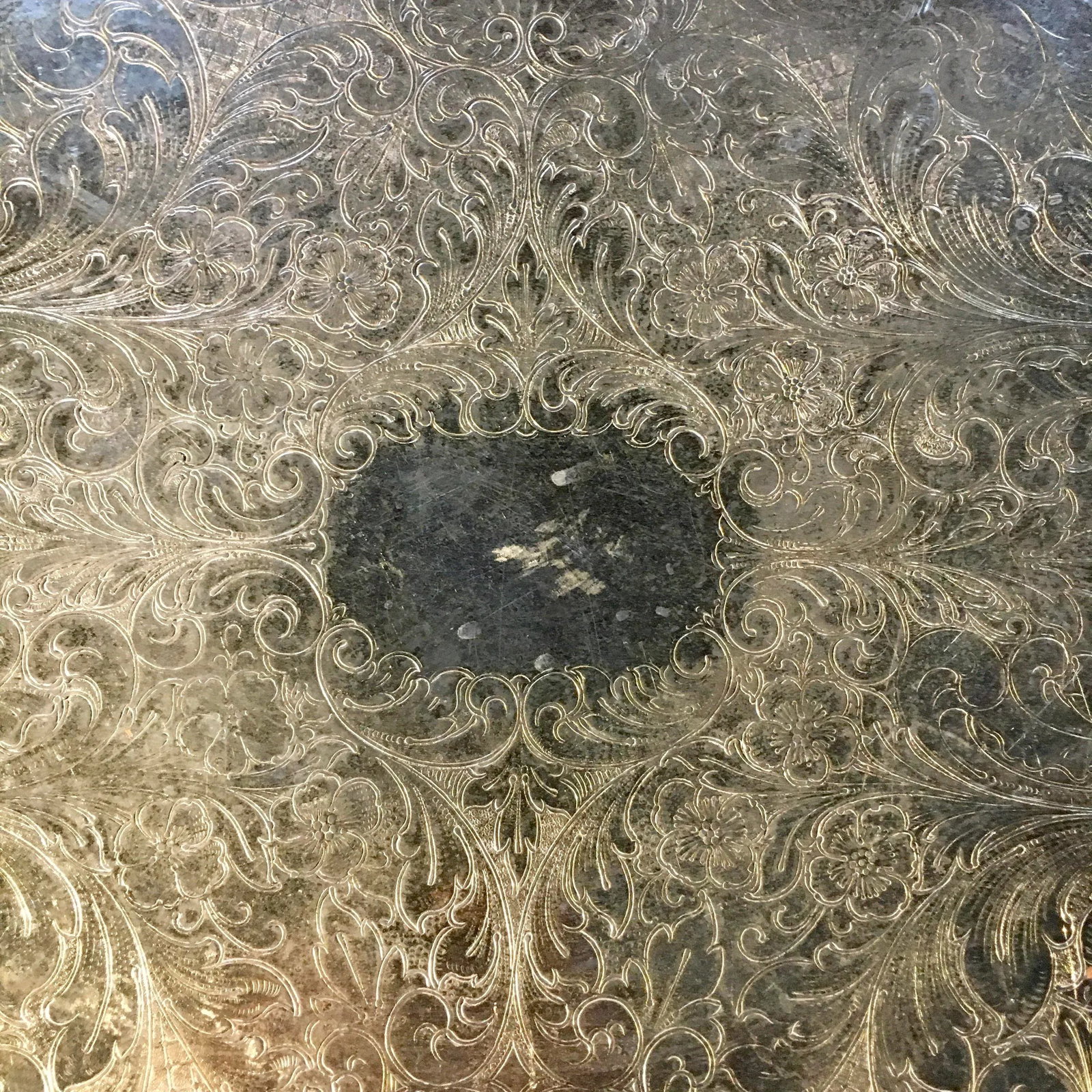 27" Silver Platter by Pilgrim - 3