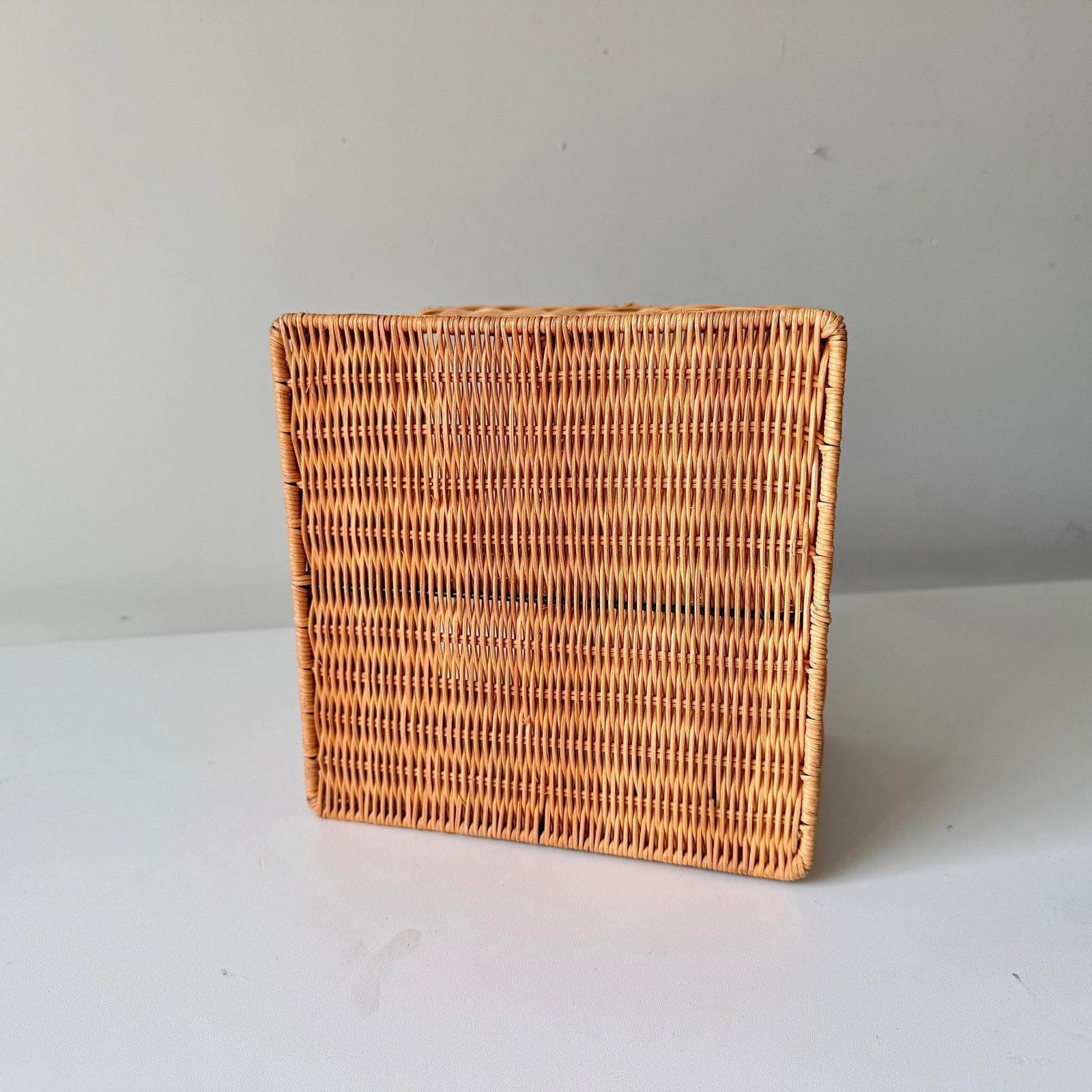 1970s Wicker Utensil Caddy - 7