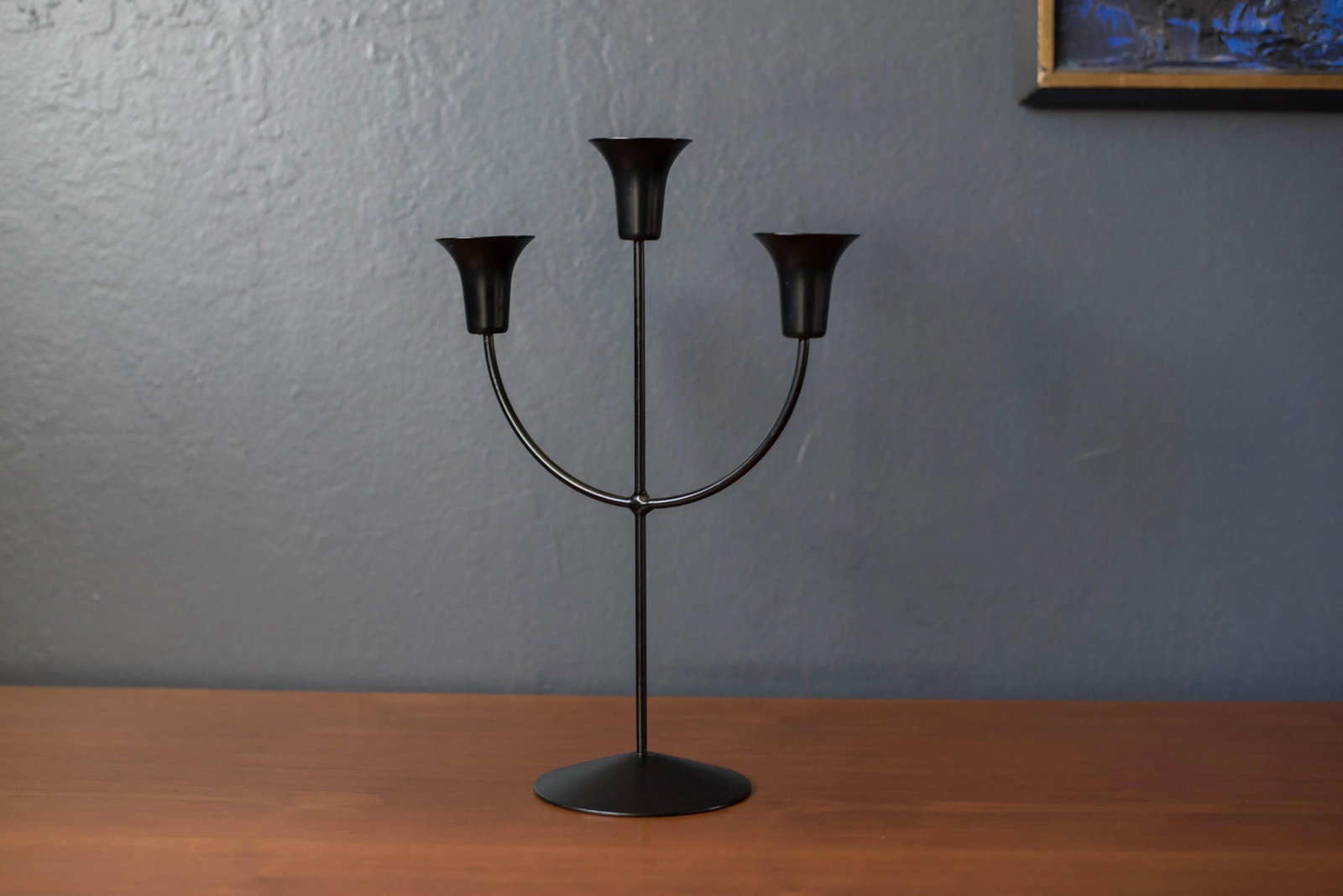 Mid-Century Modern Sculptural Candleholder - 2