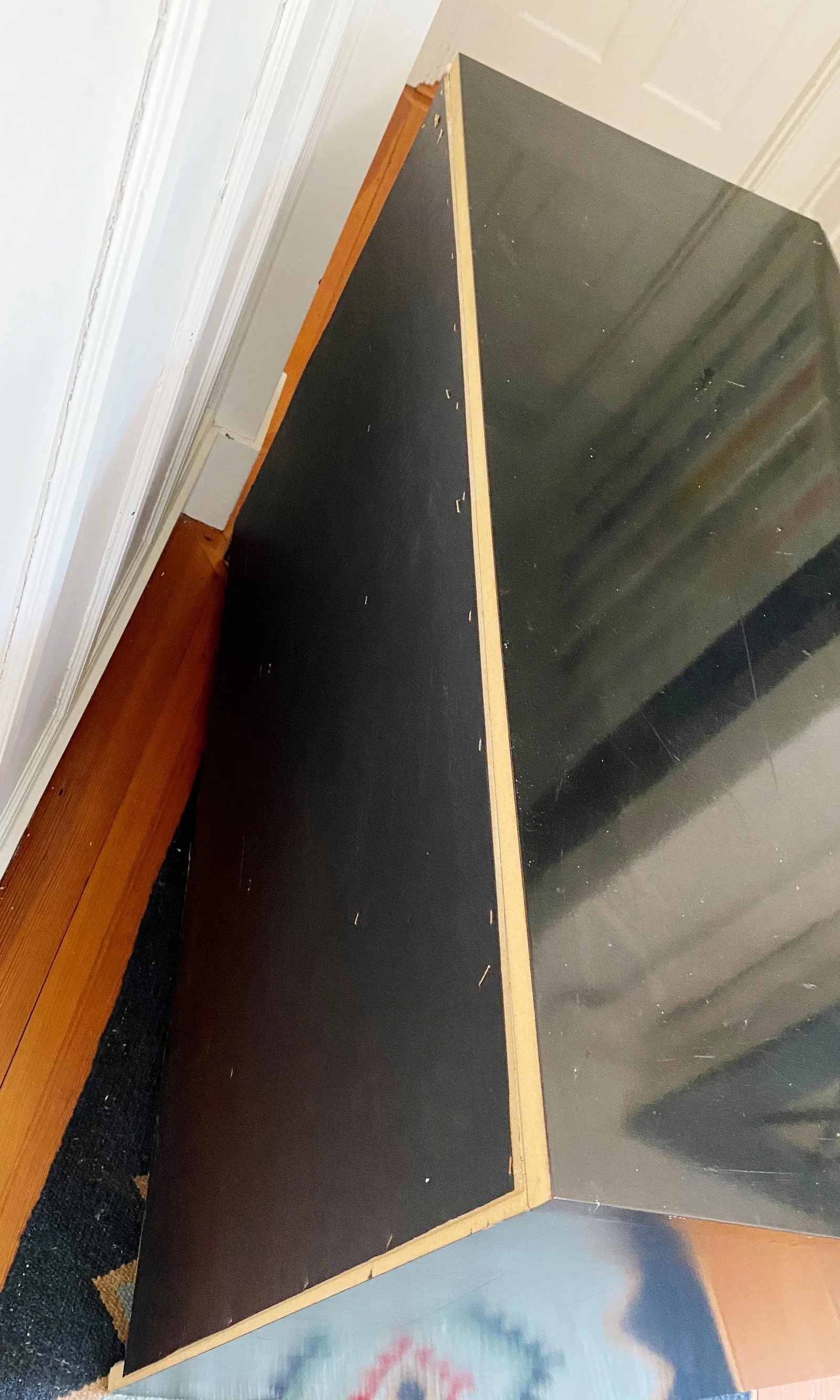 1970s Modern Broyhill Black Lacquer Sideboard - 8
