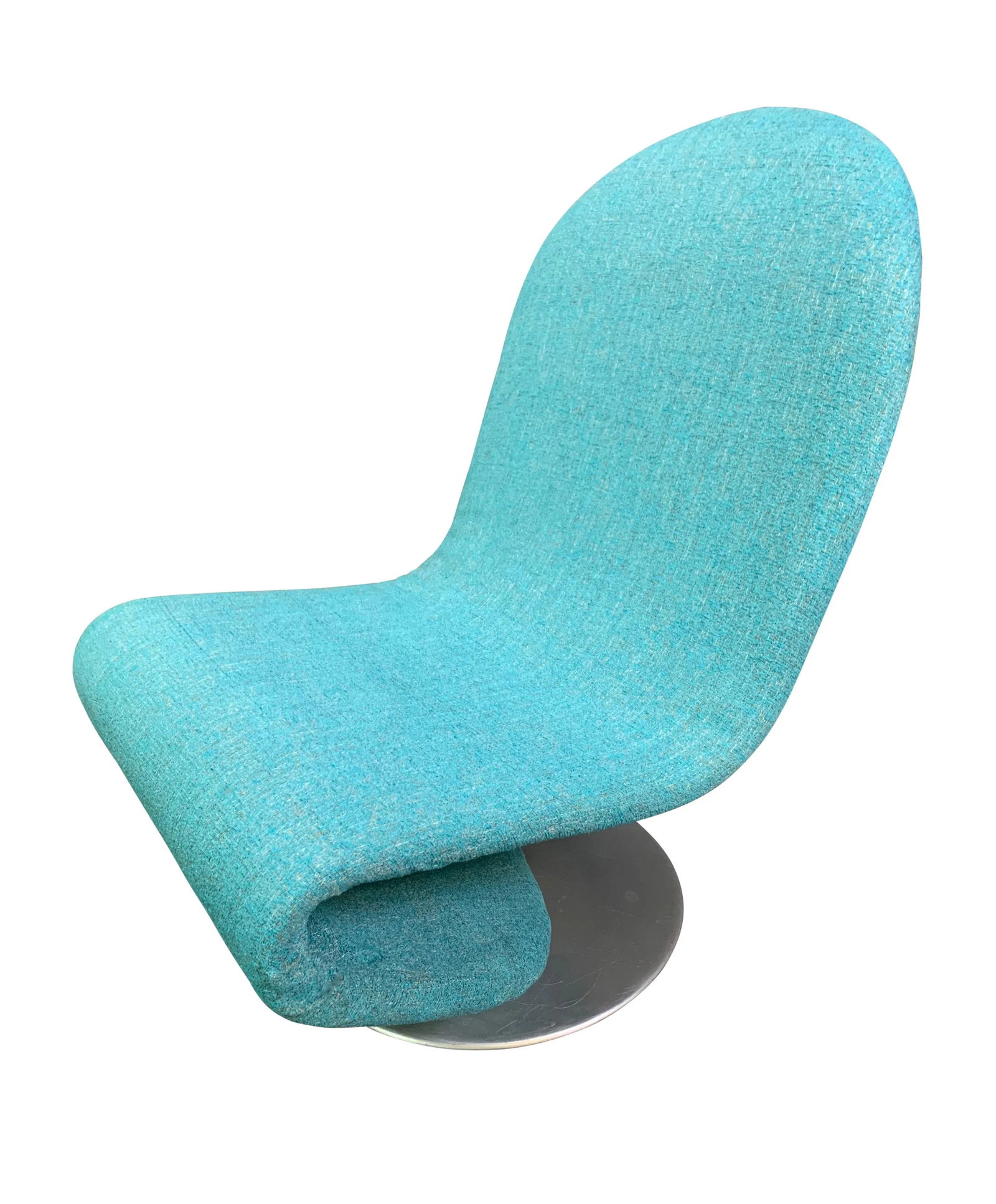 Vintage Danish Mid Century Modern "System 1-2-3" Lounge Chair by Verner Panton - 10