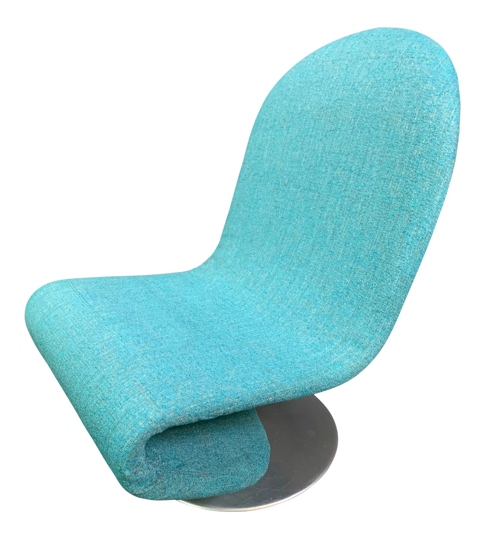 Vintage Danish Mid Century Modern "System 1-2-3" Lounge Chair by Verner Panton (1 of 10)