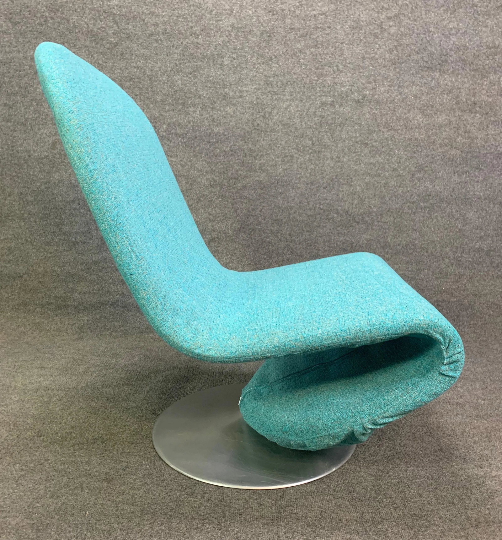 Vintage Danish Mid Century Modern "System 1-2-3" Lounge Chair by Verner Panton - 2