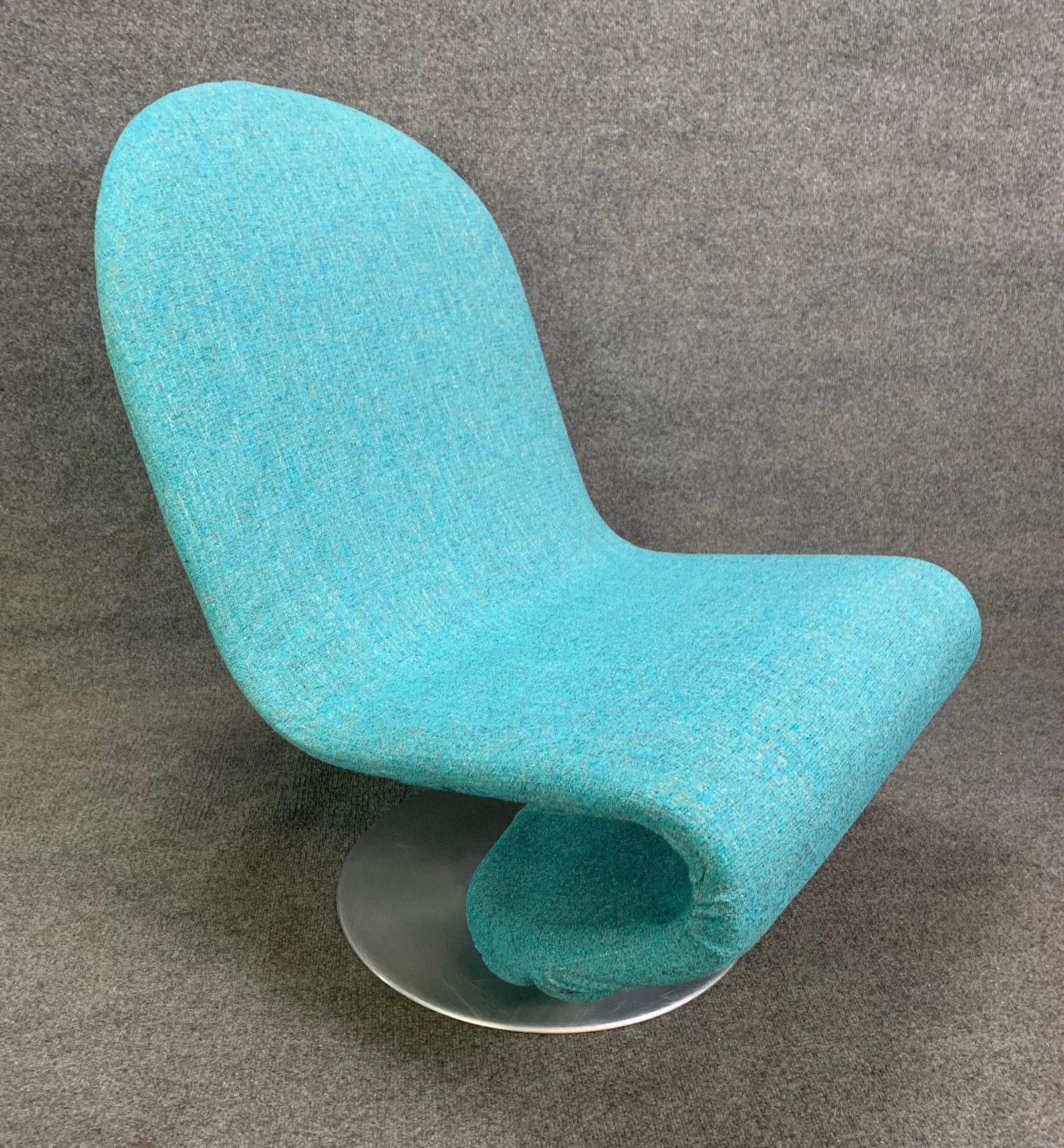 Vintage Danish Mid Century Modern "System 1-2-3" Lounge Chair by Verner Panton - 5