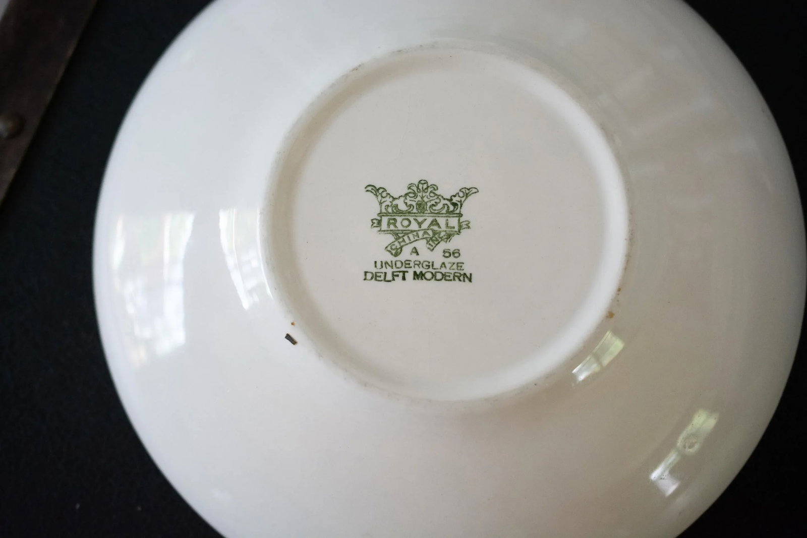 Vintage Royal China a 56 Delft Modern Salad Bowls- Set of 6 - 4