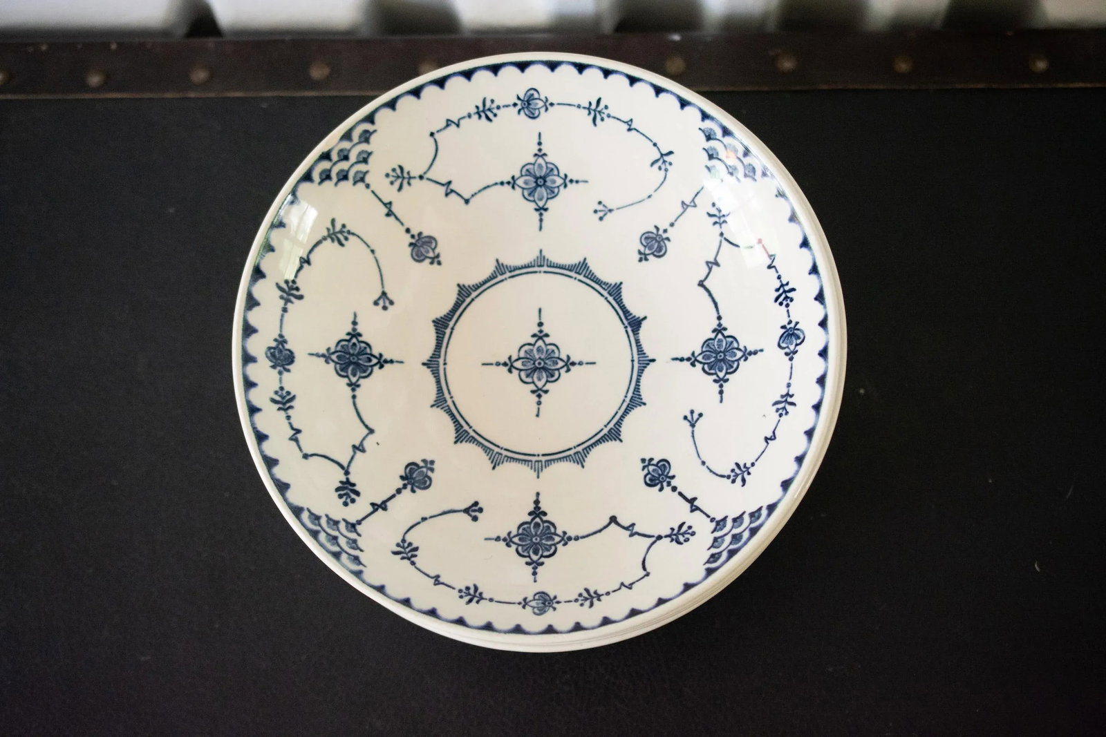 Vintage Royal China a 56 Delft Modern Salad Bowls- Set of 6 - 6