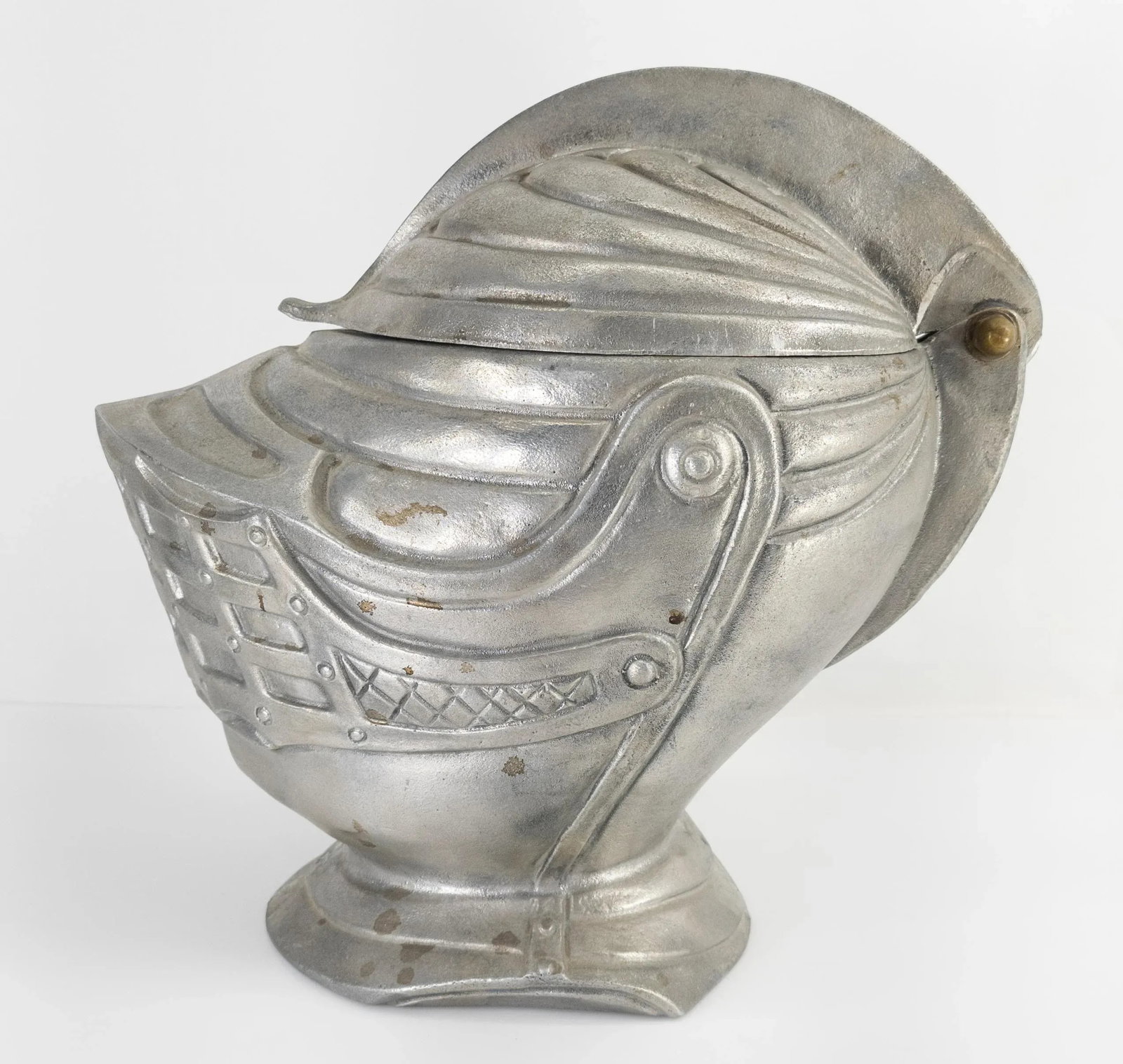 Late 20th Century Medieval Knight Helmet Ice Bucket - 4