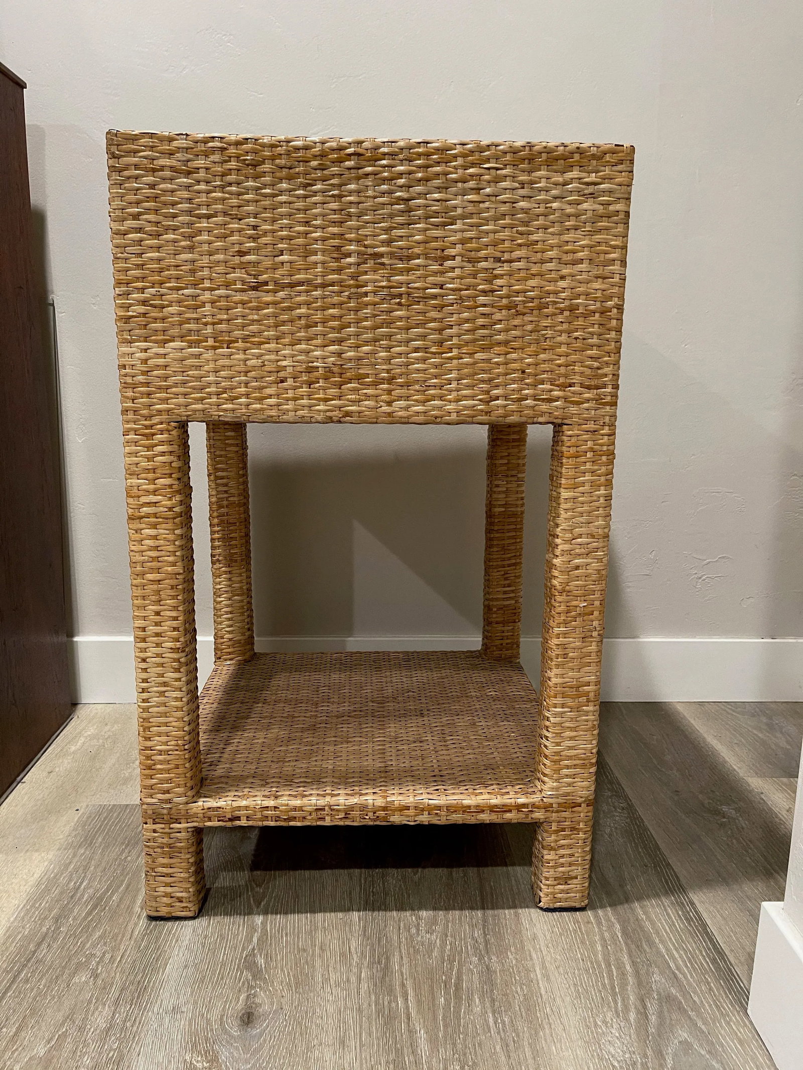 Made Goods Rattan Single Nightstand - 11