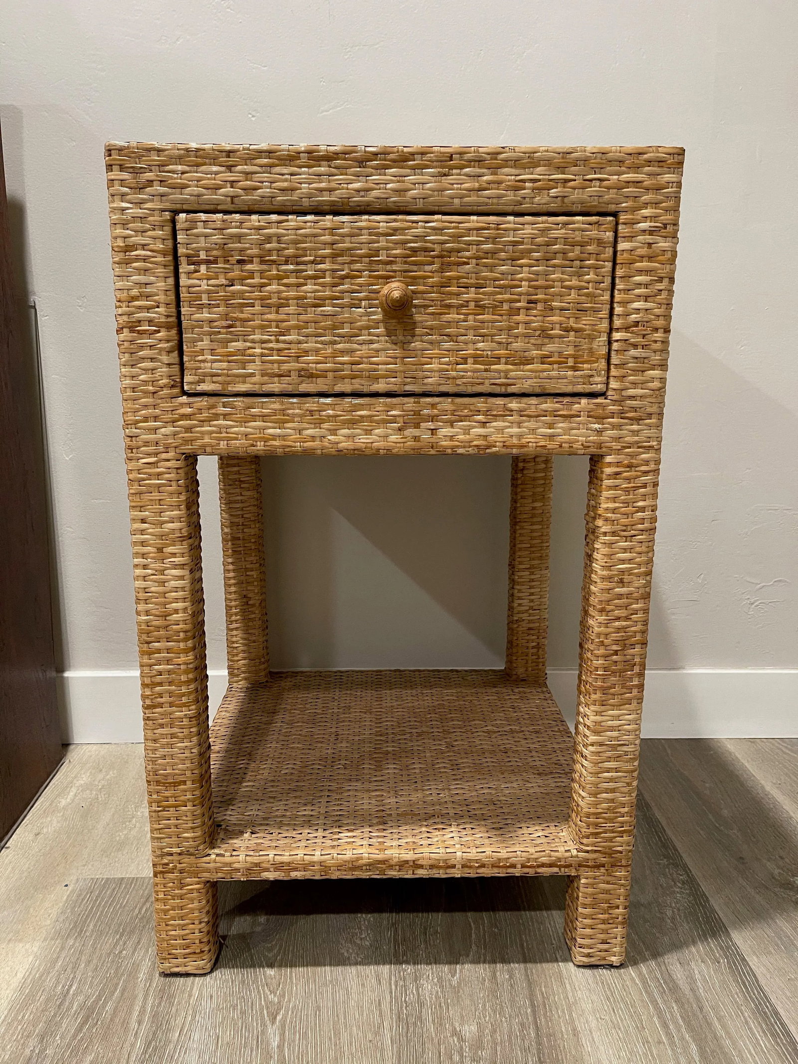 Made Goods Rattan Single Nightstand - 13