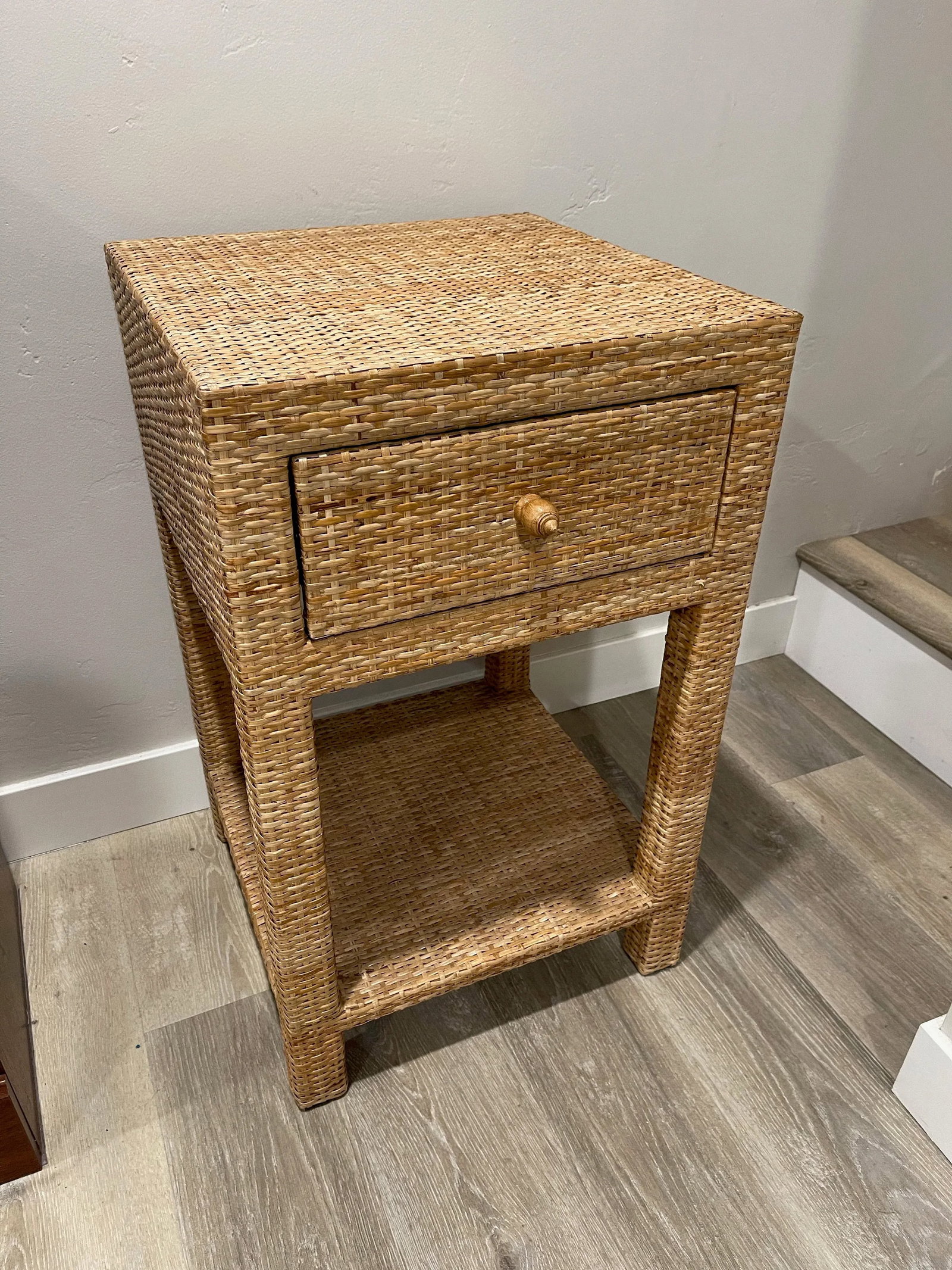 Made Goods Rattan Single Nightstand - 7