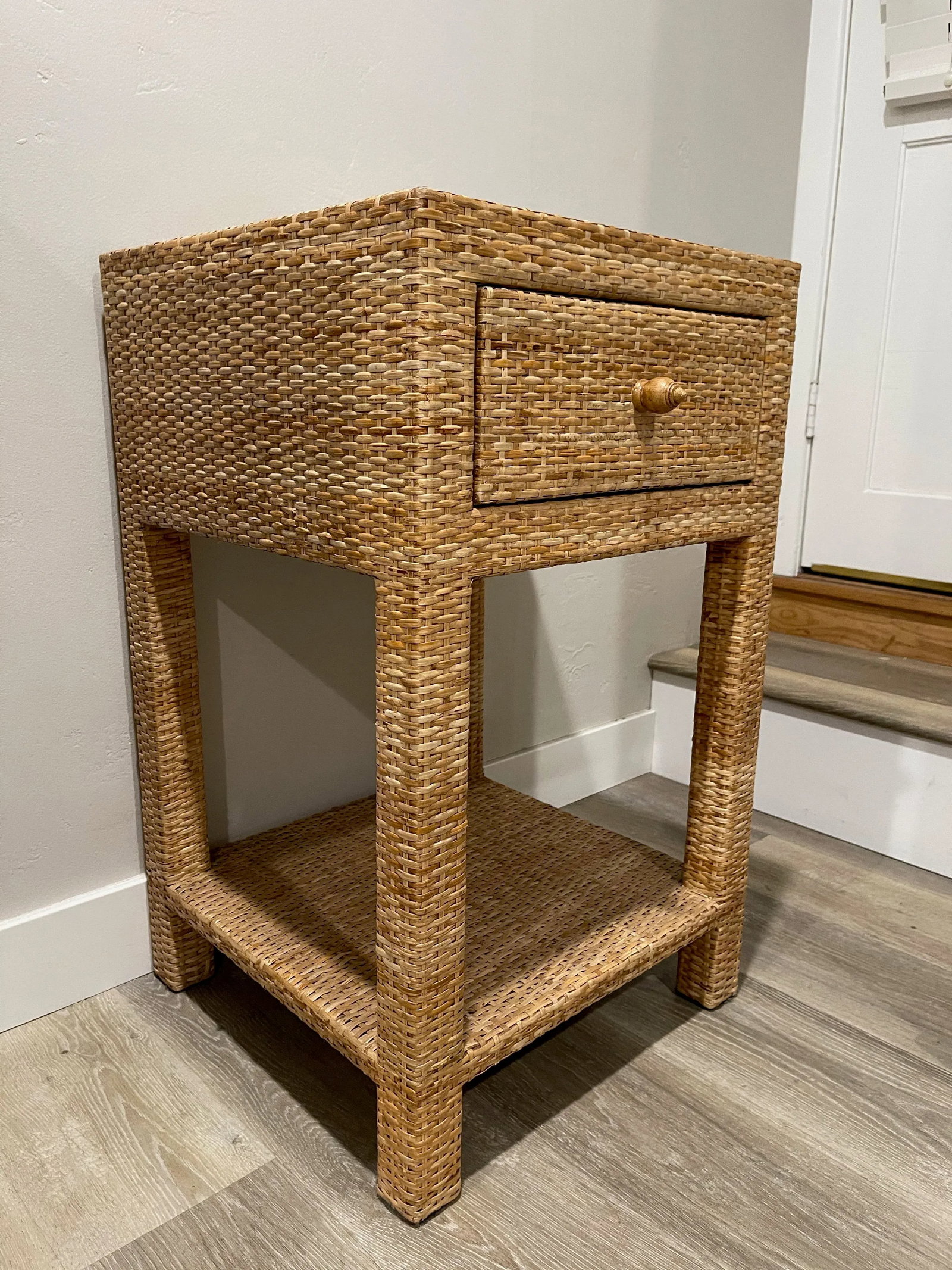 Made Goods Rattan Single Nightstand - 9