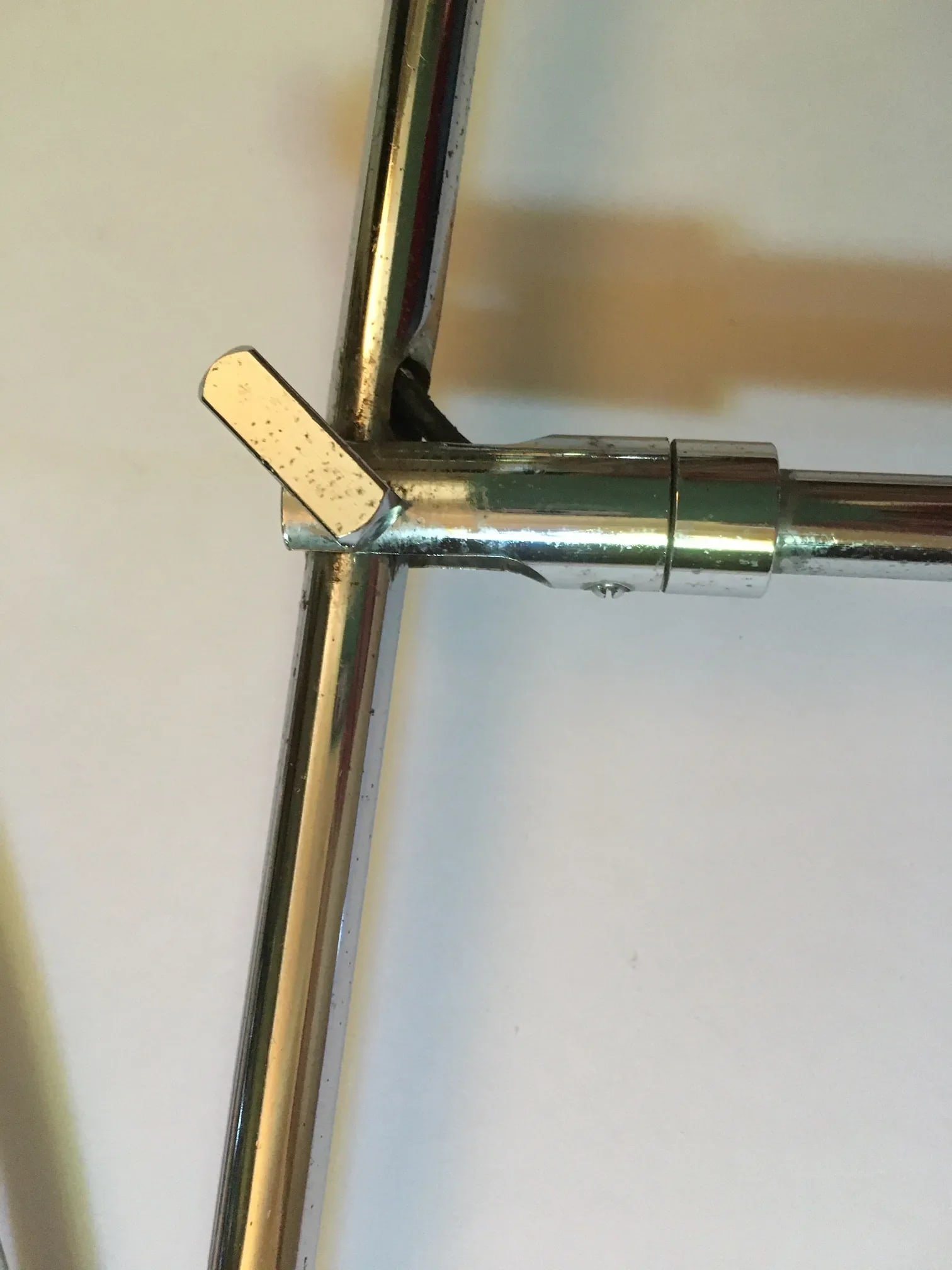 1970s Sonneman Orbiter Original Mid Century Modern Chrome Wall Lamps, Unmarked - a Pair - 4
