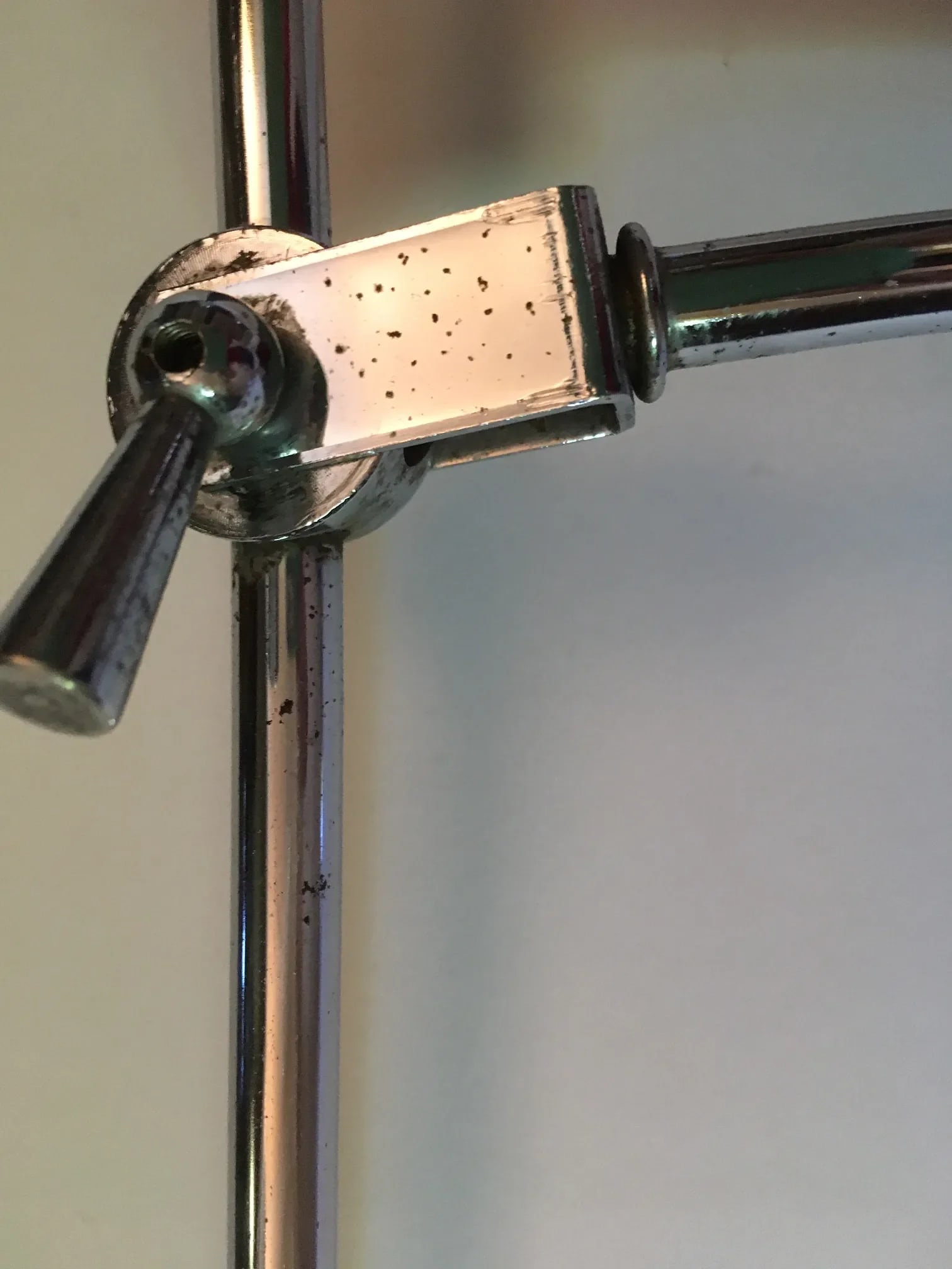 1970s Sonneman Orbiter Original Mid Century Modern Chrome Wall Lamps, Unmarked - a Pair - 5