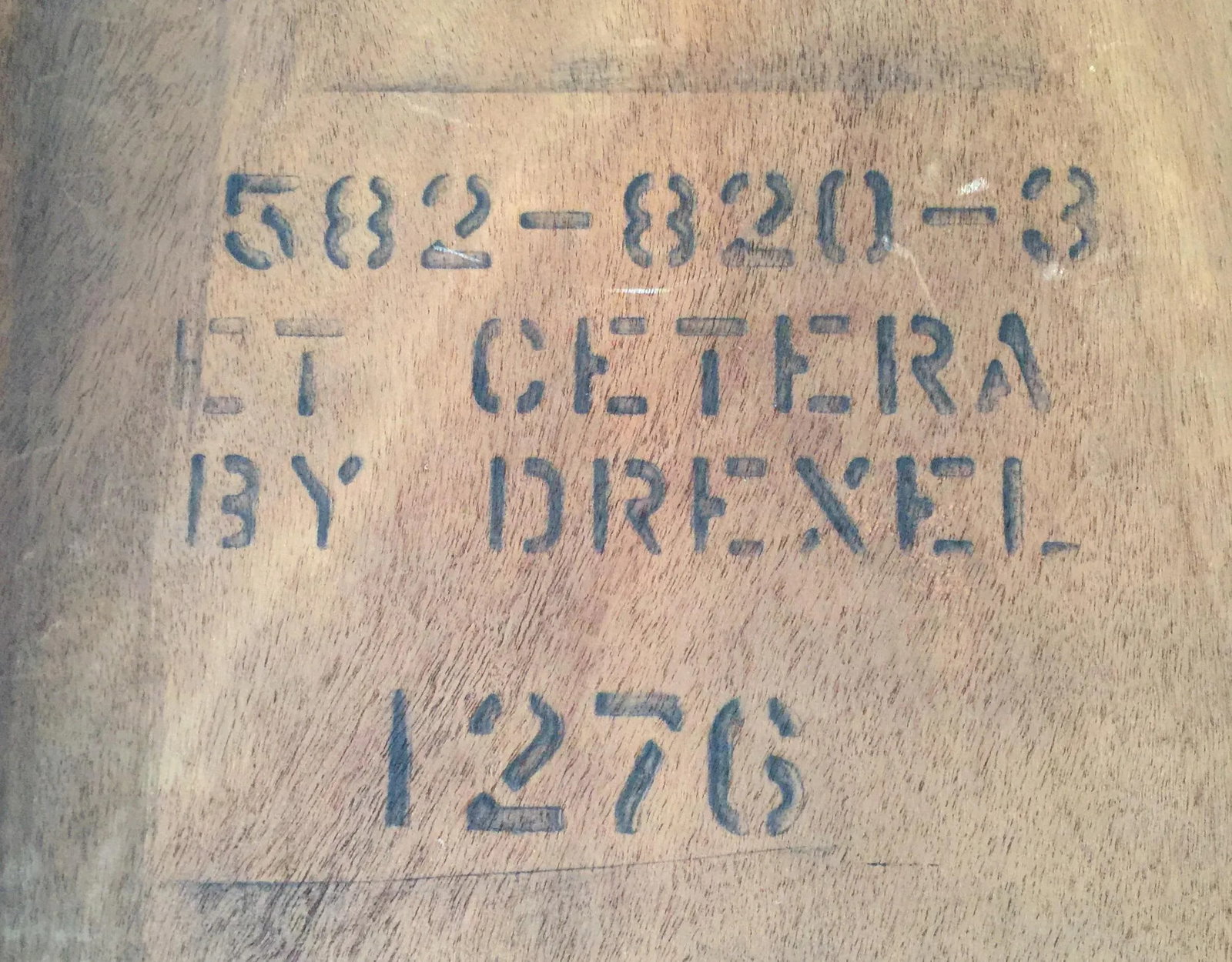 1970s Drexel Burlwood Butler's Tray Table - 10