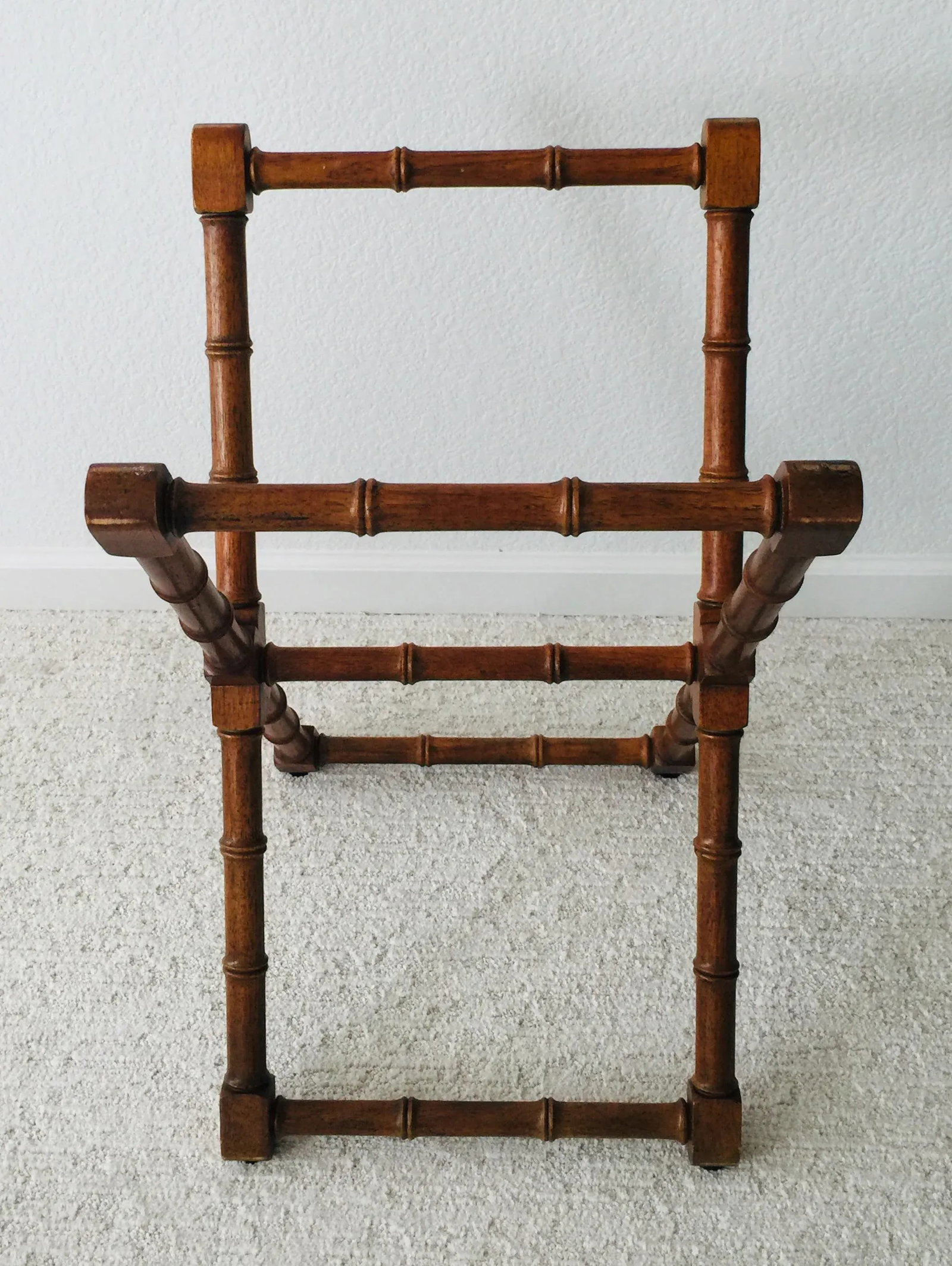 1970s Drexel Burlwood Butler's Tray Table - 3