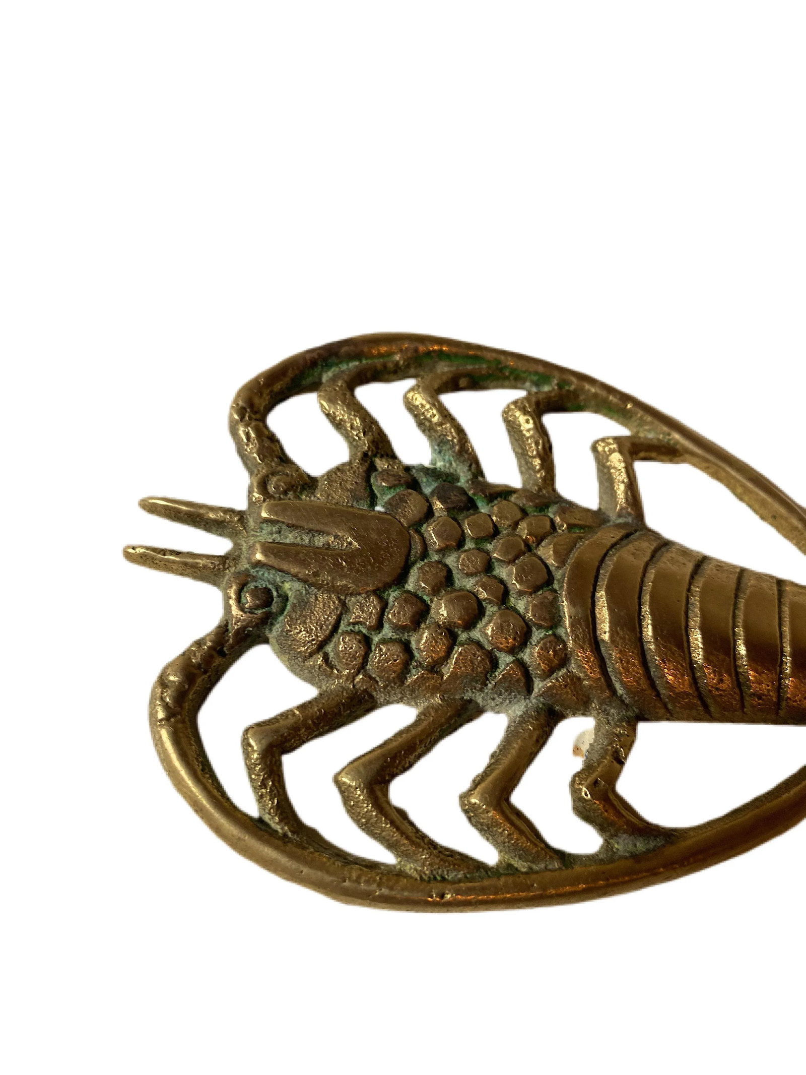 Vintage Brass Scorpion Bottle Opener - 2