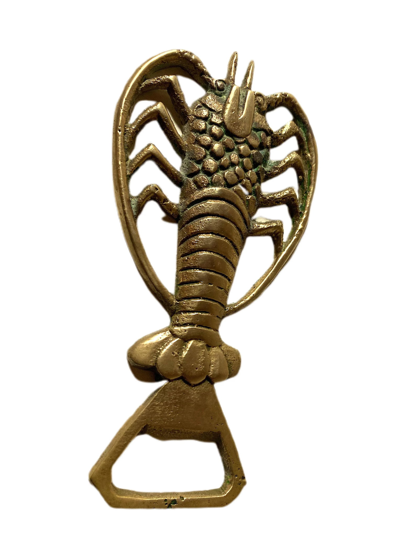 Vintage Brass Scorpion Bottle Opener - 6