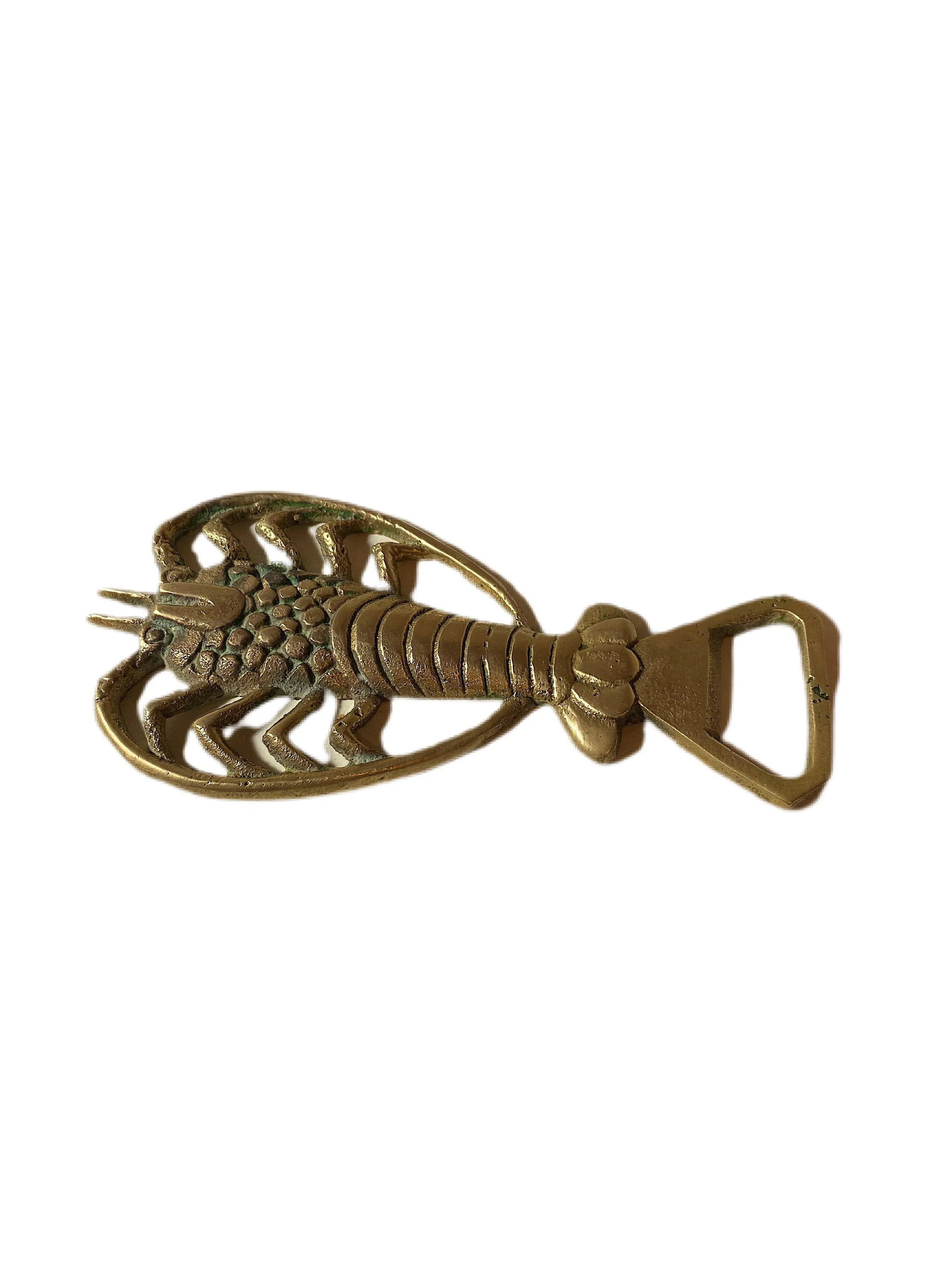 Vintage Brass Scorpion Bottle Opener - 9