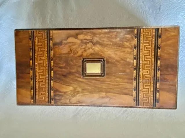 19th Century Victorian Portable Writing Desk Box - 2