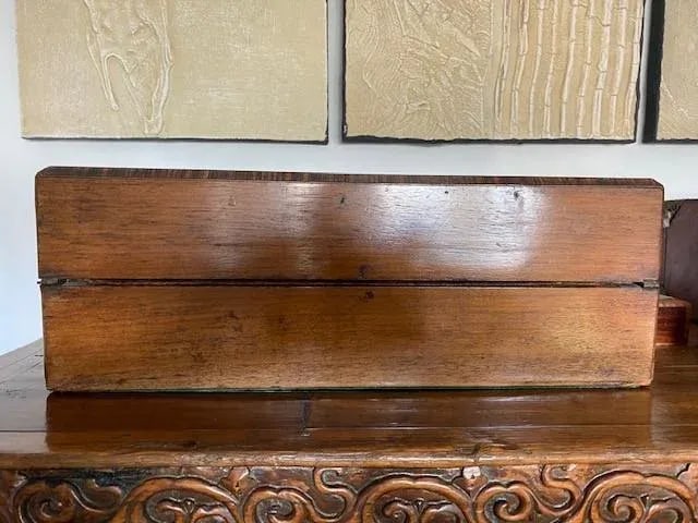19th Century Victorian Portable Writing Desk Box - 4